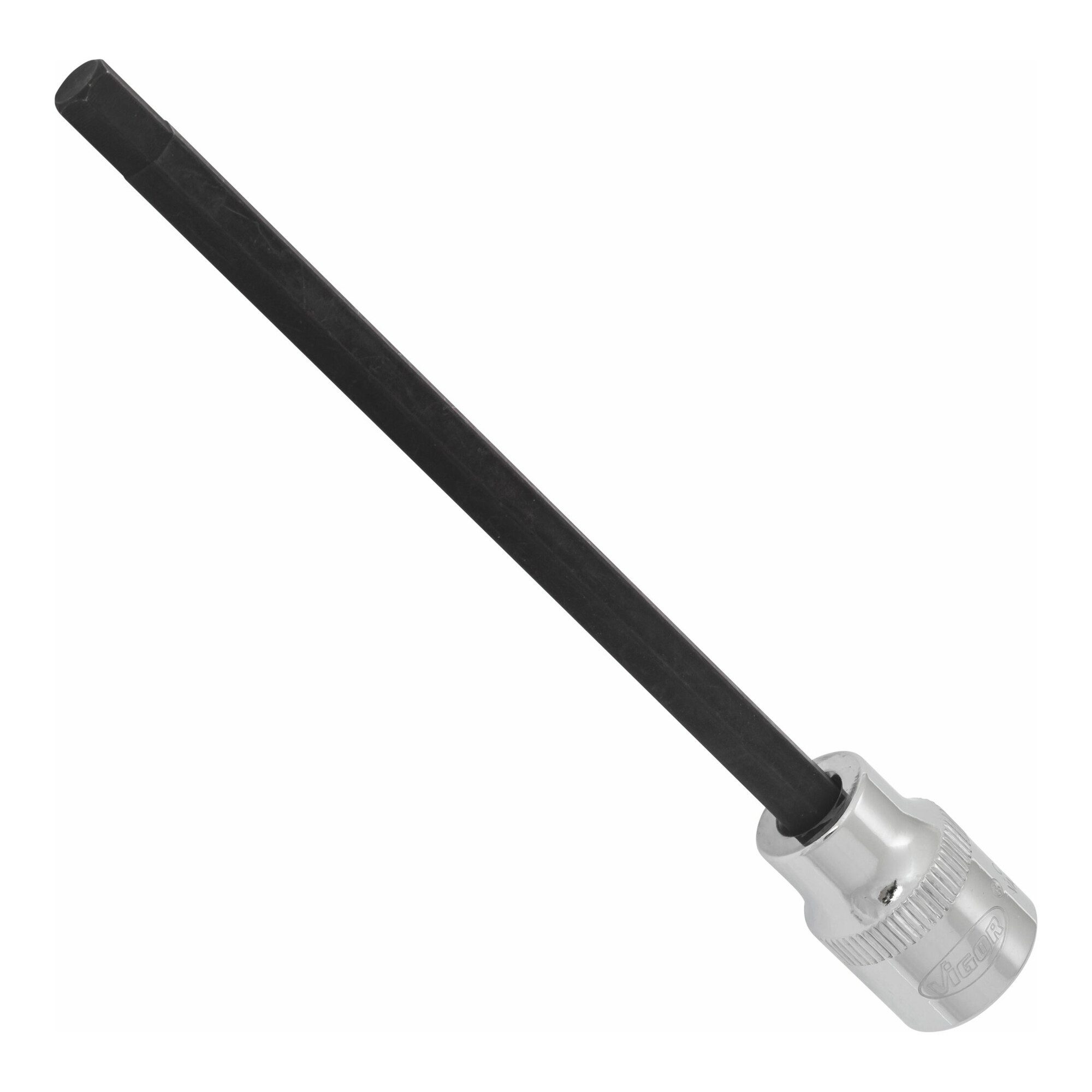 VIGOR Bit-Schraubendreher VIGOR Innenvierkant Antrieb 10 = 3/8 Zoll Schraubendreher-Einsatz