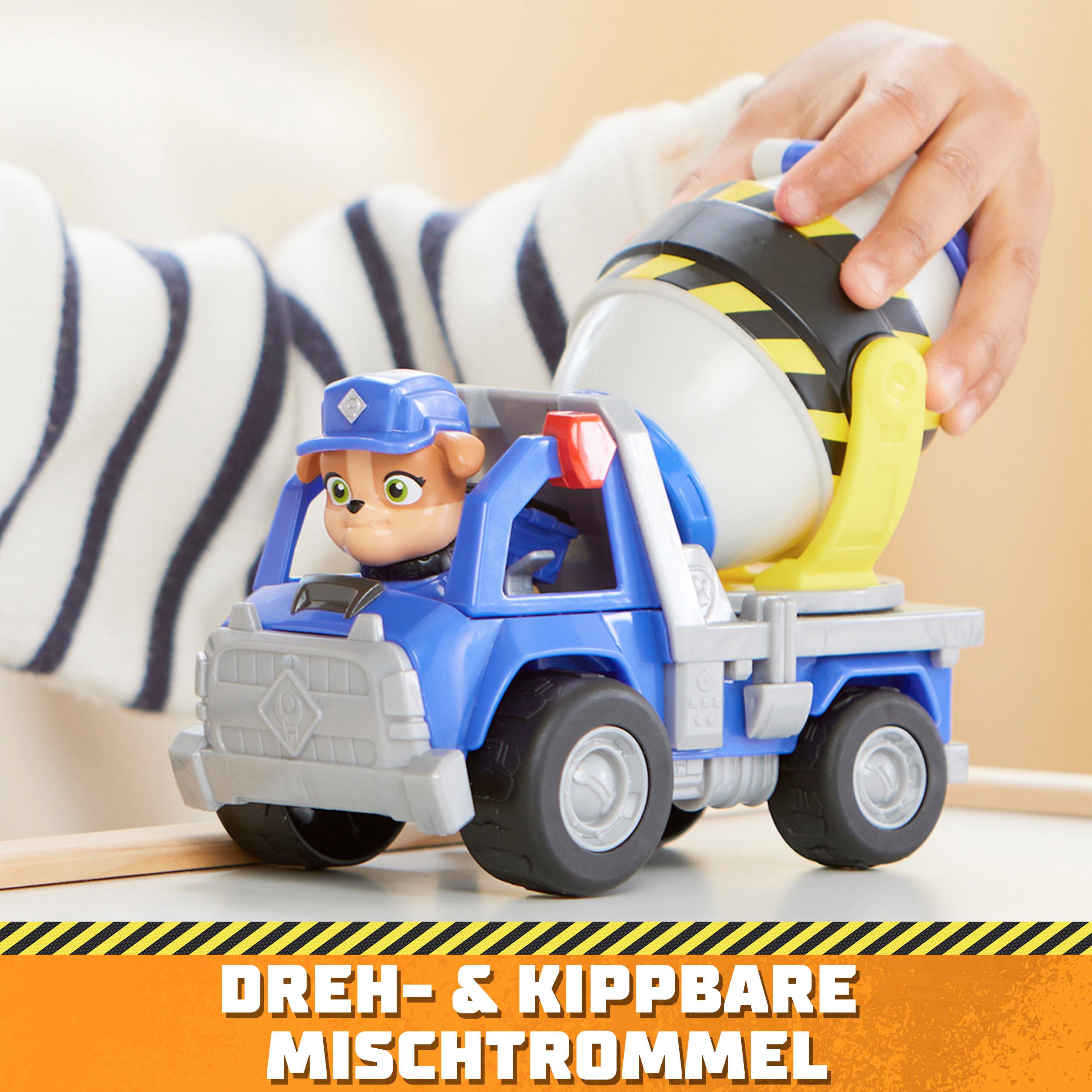 Spin Master Spielzeug-Auto Rubble & Crew - Core Vehicle Solid Mix