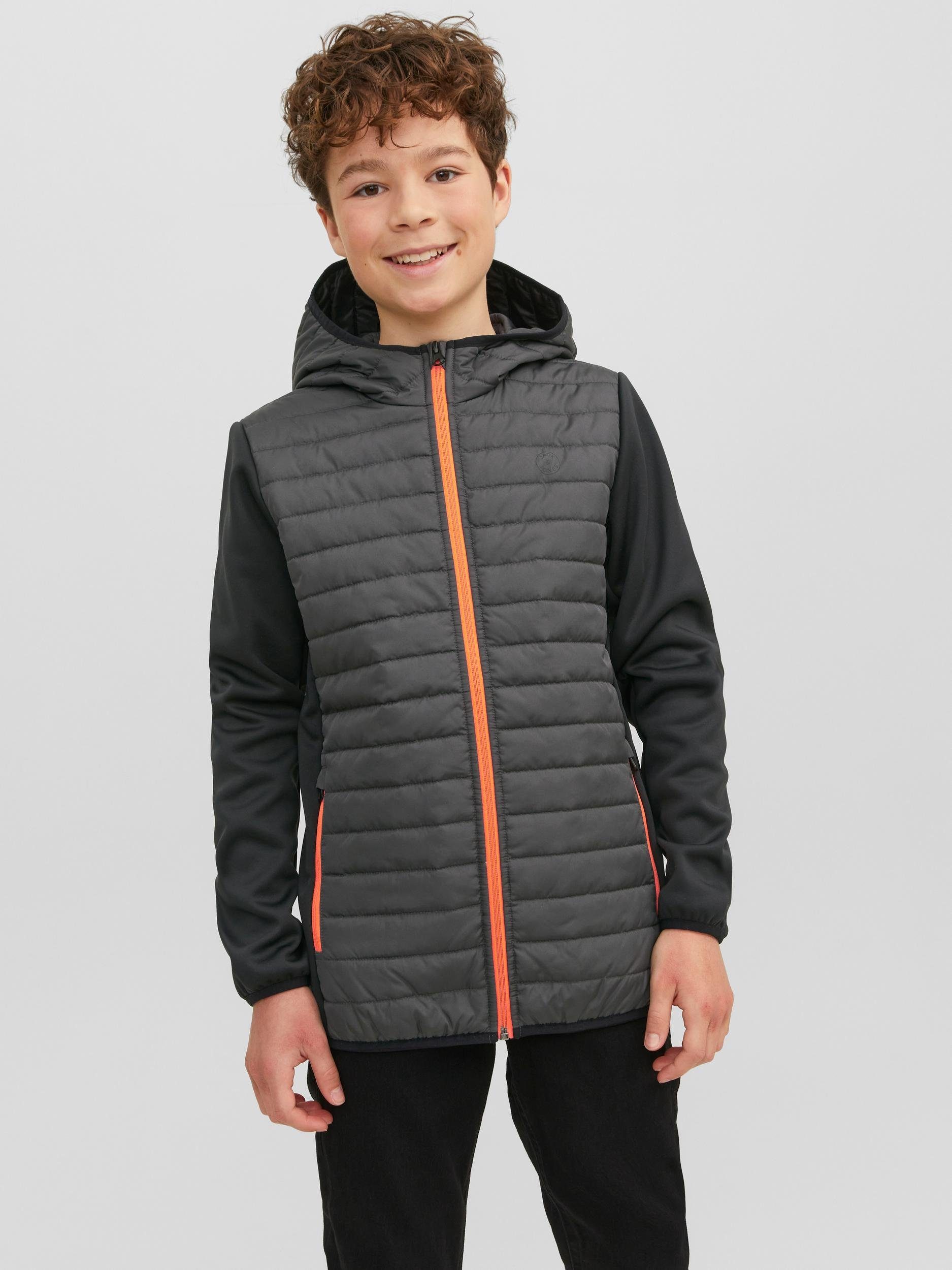 Jack & JJEMULTI JNR Jones Outdoorjacke QUILTED JACKET Junior asphalt