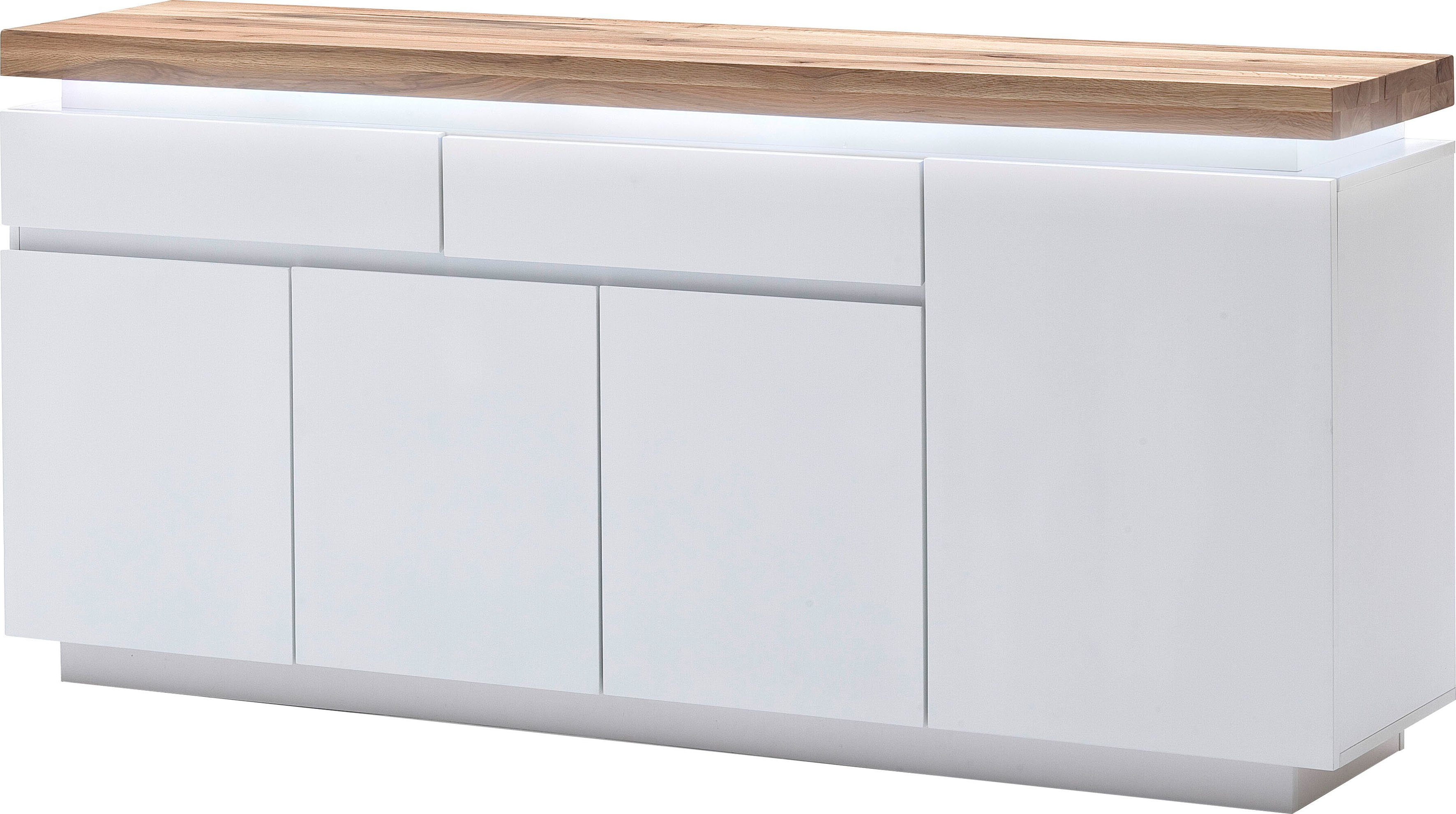 MCA furniture Sideboard Romina, mit LED günstig online kaufen