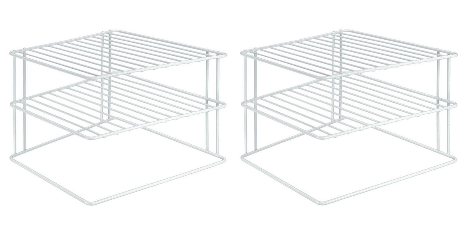 Gravidus Schrankeinsatz 2er Tellerregal Eckschrank Einsatz