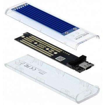 Delock PC-Gehäuse Externes Gehäuse für M.2 NVMe PCIe SSD