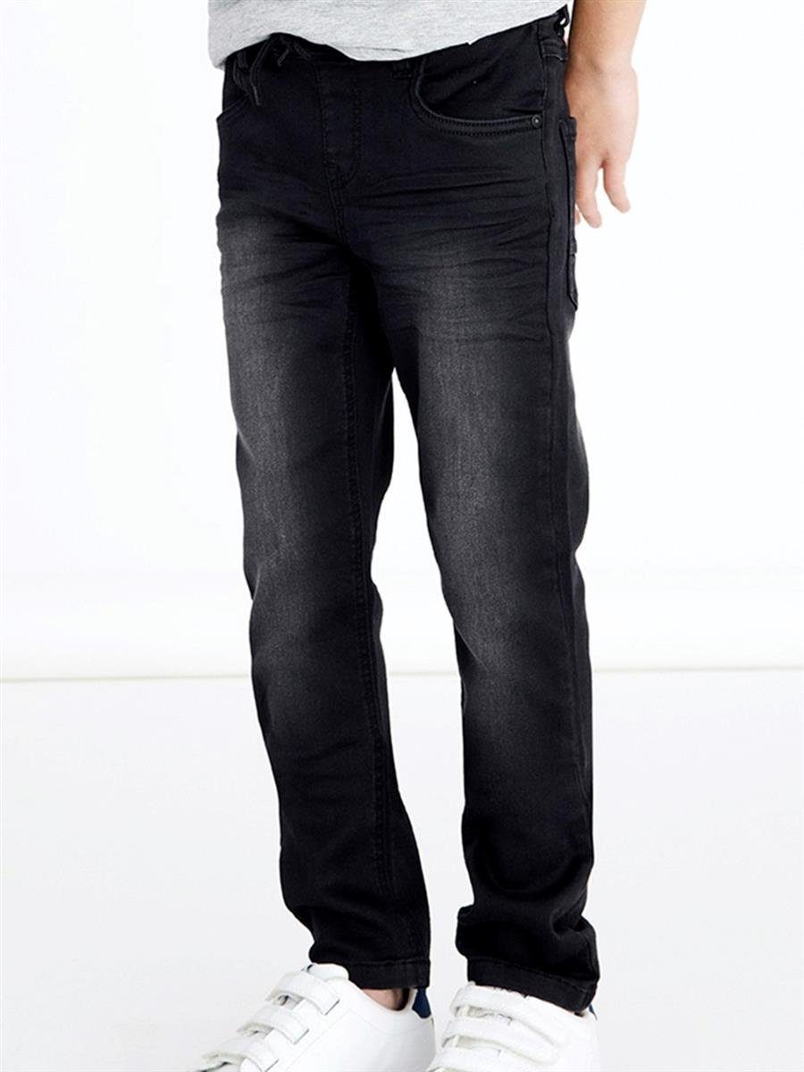 Name It Schlupfjeans NKMRYAN JOGGER weich, Schlupfbund, innen verstellbare Bundweite