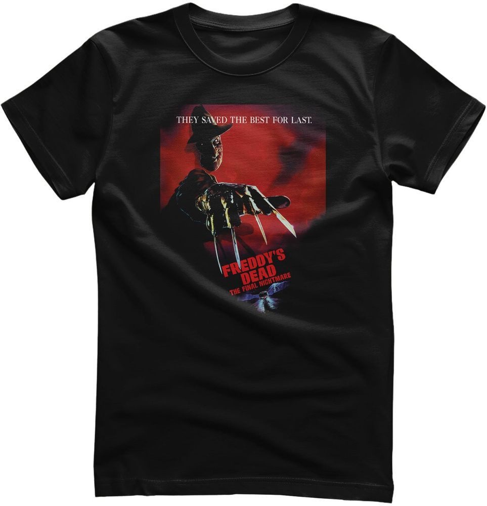 A Nightmare On Elm Street T-Shirt The Final Nightmare Poster T-Shirt