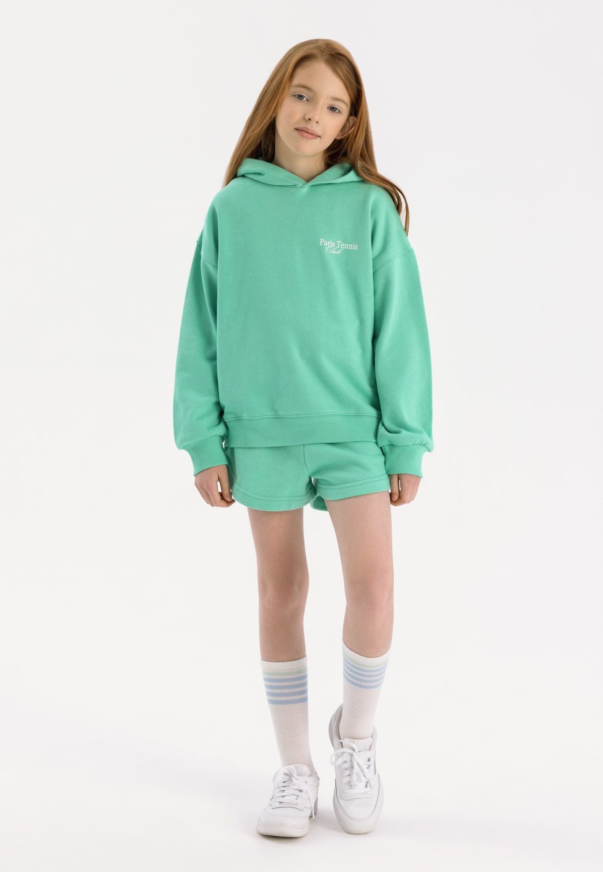 MINOTI Sweatanzug Set Kapuzenpulli und Shorts (3y-14y)