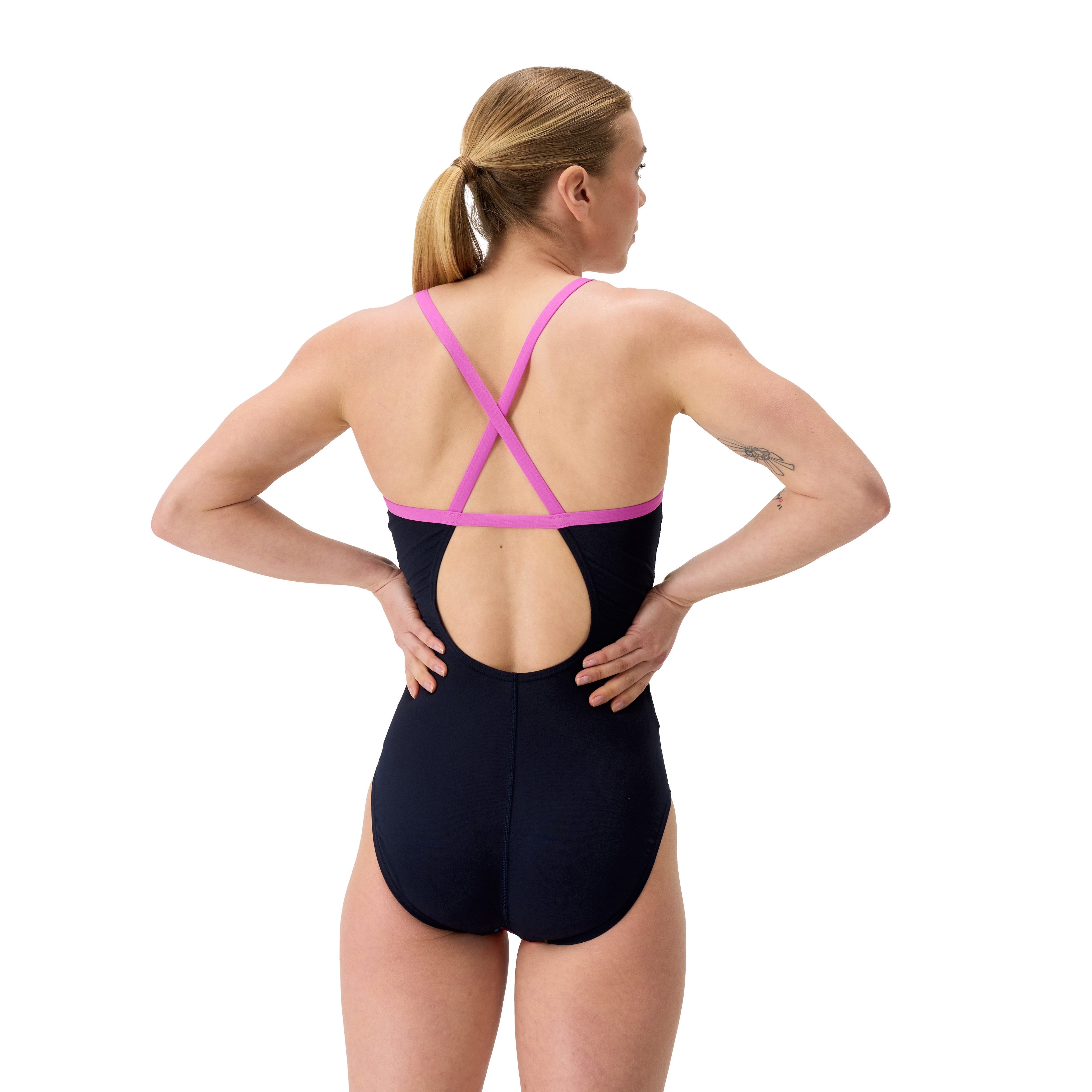 Speedo Badeanzug sportlich, aus Polyester
