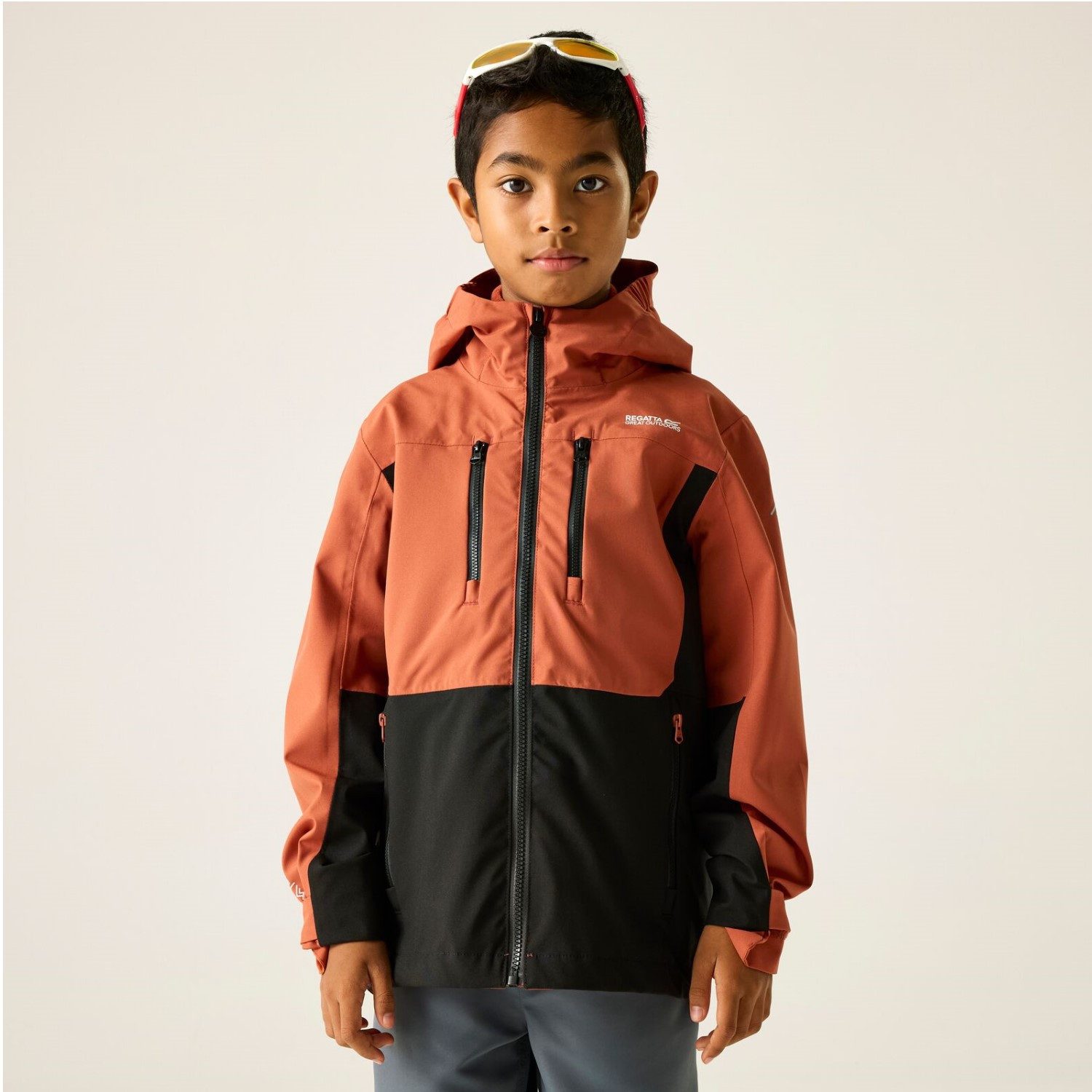 Regatta Regenjacke Outdoorjacke Kinder Wasserdicht mit versiegelten Nähten