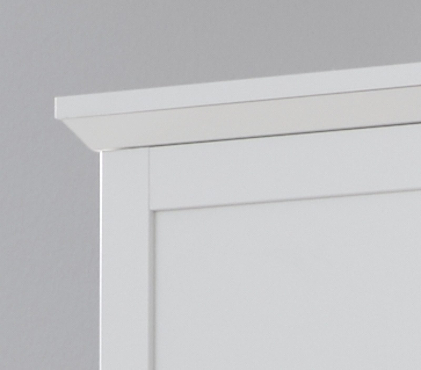 trendteam Garderobenschrank Baxter (Garderobe und Schuhschrank in weiß, 81 x 196 cm) bis zu 7 Fächer