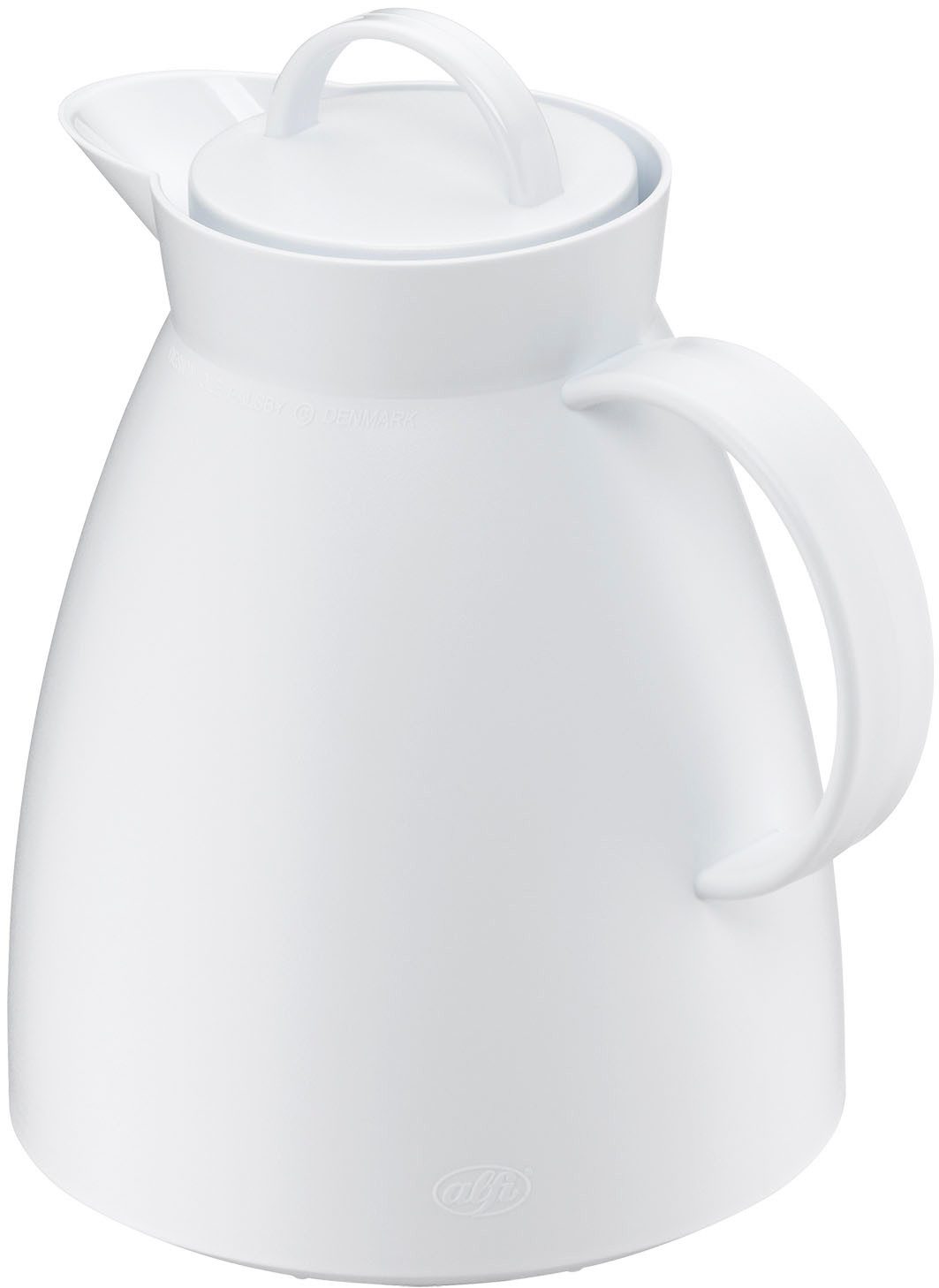 Alfi Isolierkanne DAN, mit Hartglaseinsatz, 1 l, (1-St), 12h heiß & 24h kalt, Drehverschluss