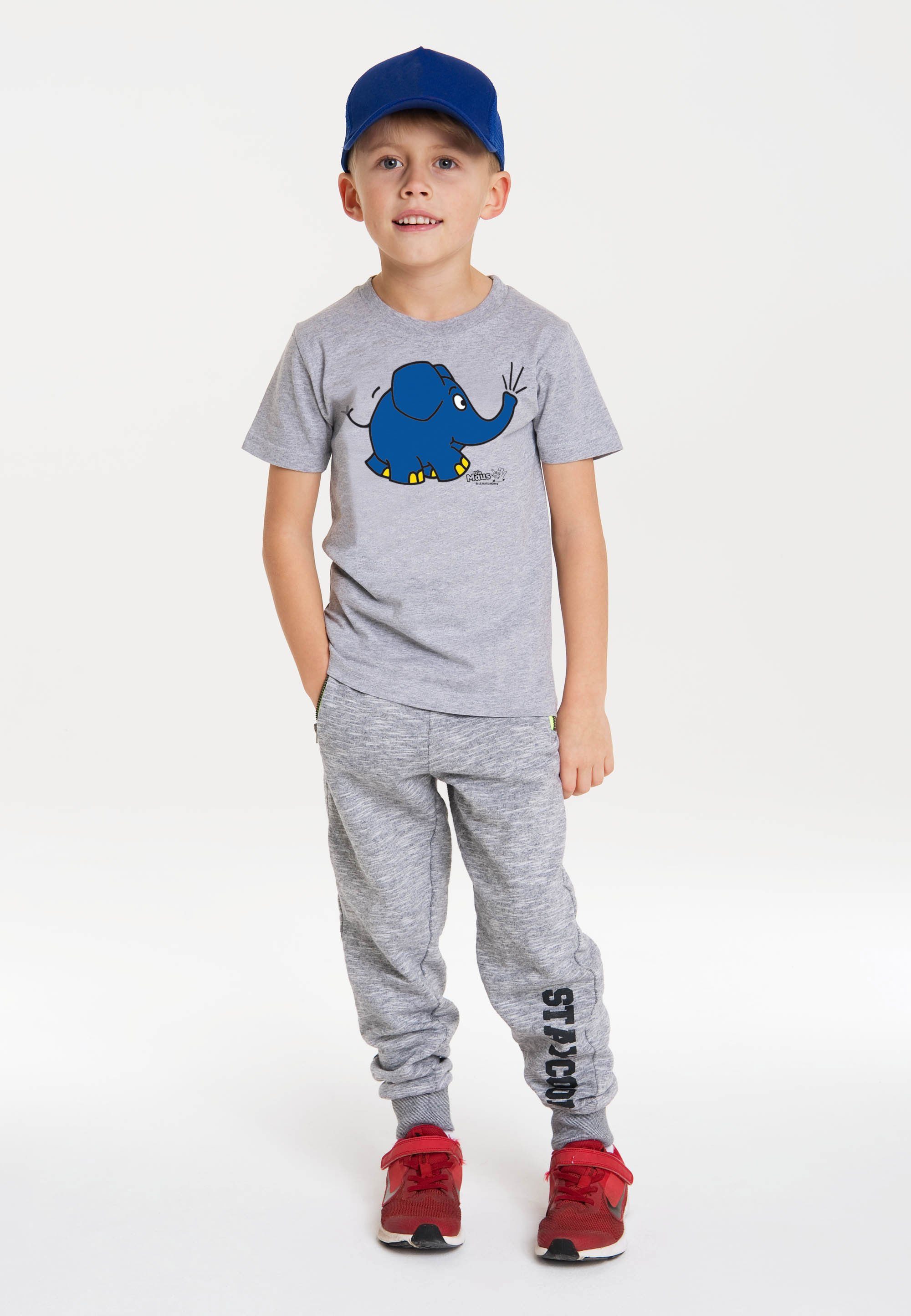 LOGOSHIRT T-Shirt Sendung mit der Maus - Elefant Törö mit coolem Print