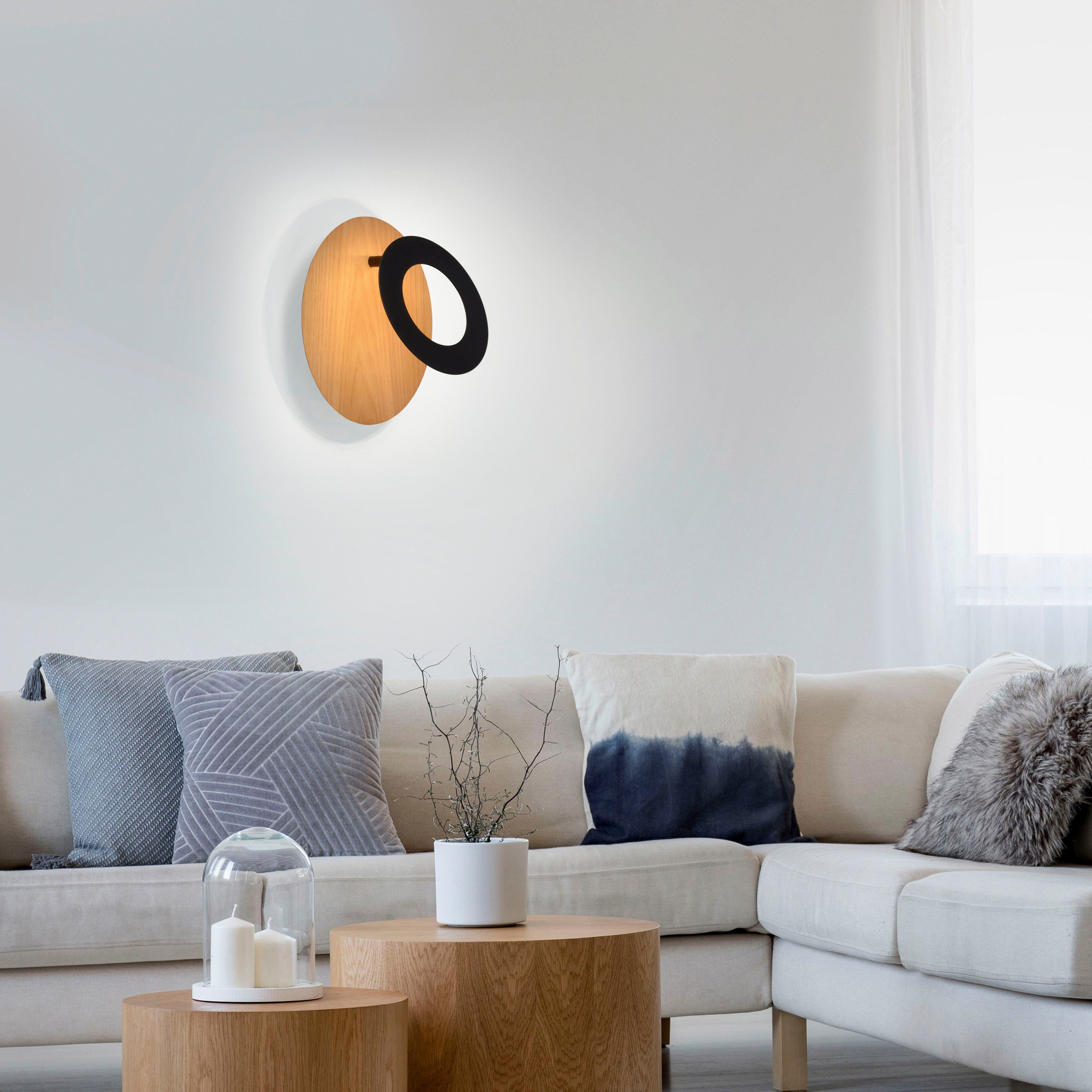 Paul Neuhaus LED LED integriert, NEVIS, Warmweiß fest Wandleuchte