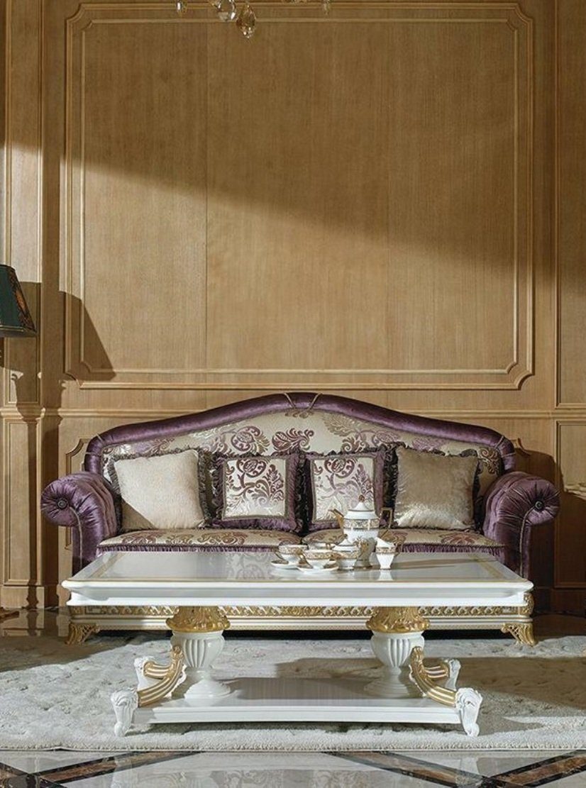 JVmoebel Sofa 3 Sitzer Sofas Couchen Couch Sofa Polster Garnitur Königliche Barock, Made in Europe