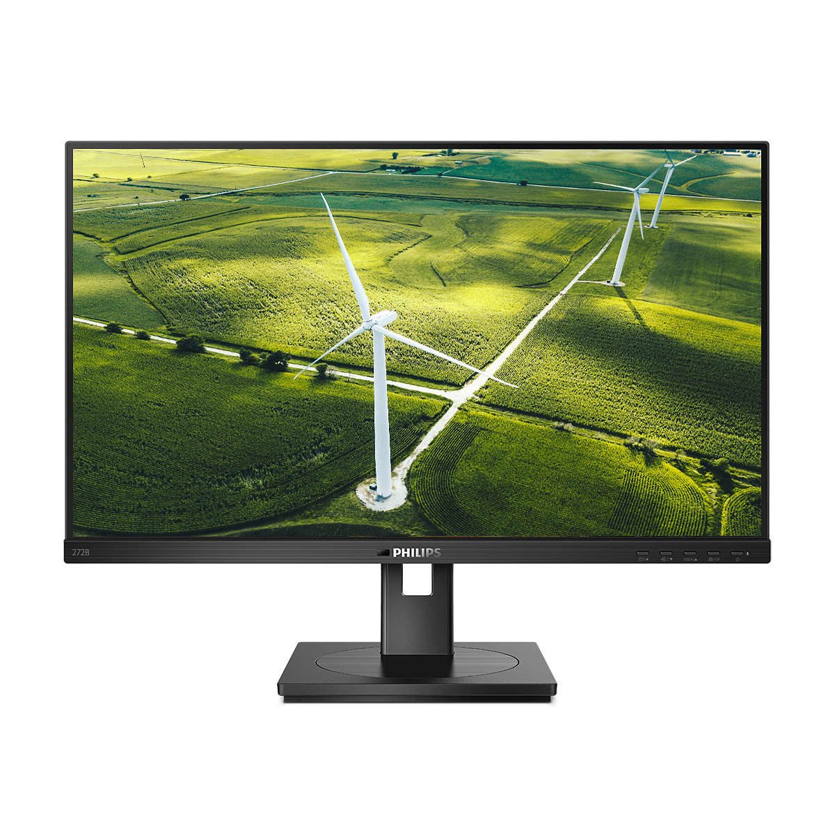 Philips LED-Display B Line 272B1G - 68.6 cm (27) - 1920 x 1080 Full HD TFT-Monitor (1920 x 1080 px, Full HD, 4 ms Reaktionszeit, 75 Hz, IPS, Lautsprecher, HDCP, Kopfhörerbuchse, Pivot, Höhenverstellbar)