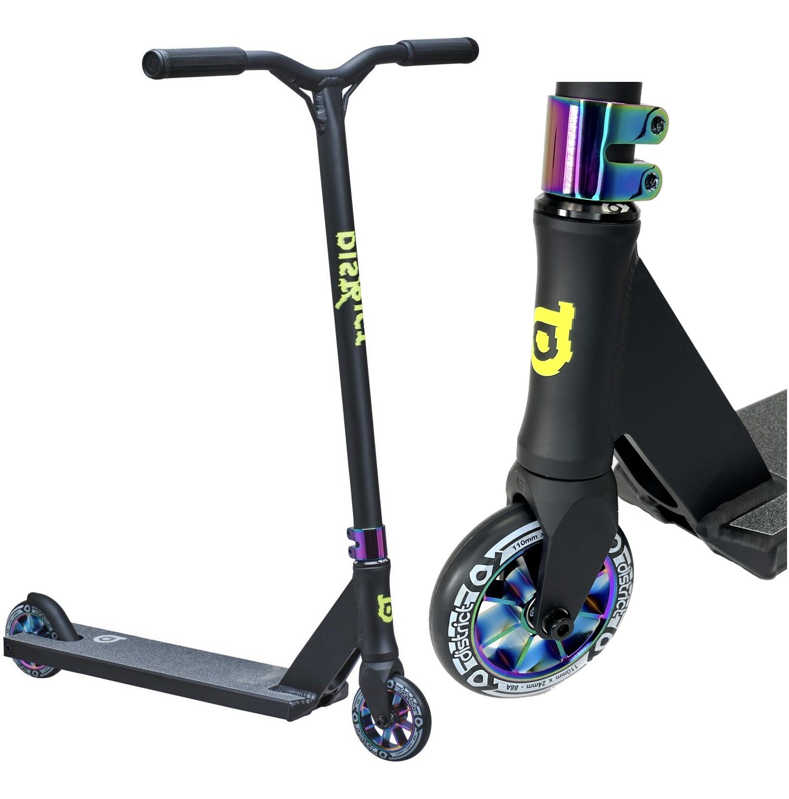 District Stuntscooter »District C50 Basic StuntScooter H=86cm Schwarz