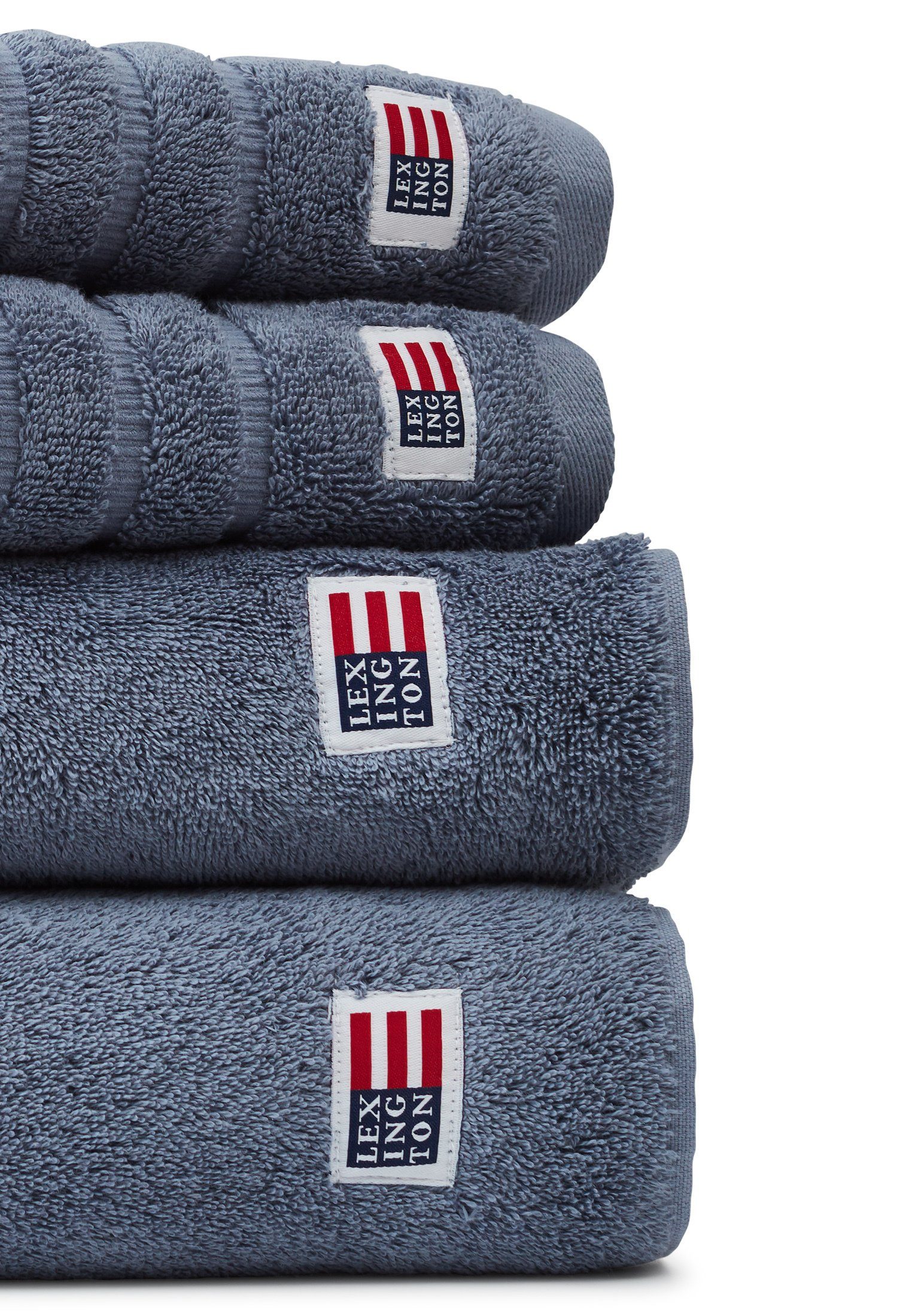 Lexington Blue Steel Original Towel Handtuch