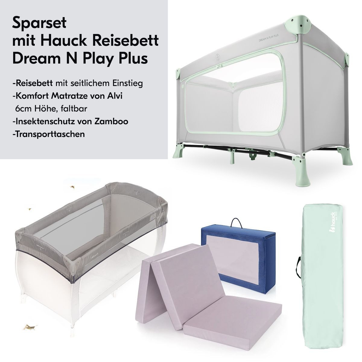 Hauck Baby-Reisebett Dream N Play Plus günstig online kaufen