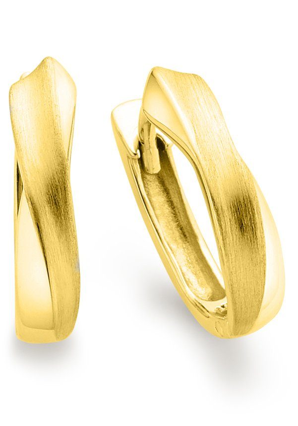Bruno Banani Paar Creolen Schmuck Geschenk Silber 925 Ohrschmuck Ohrringe