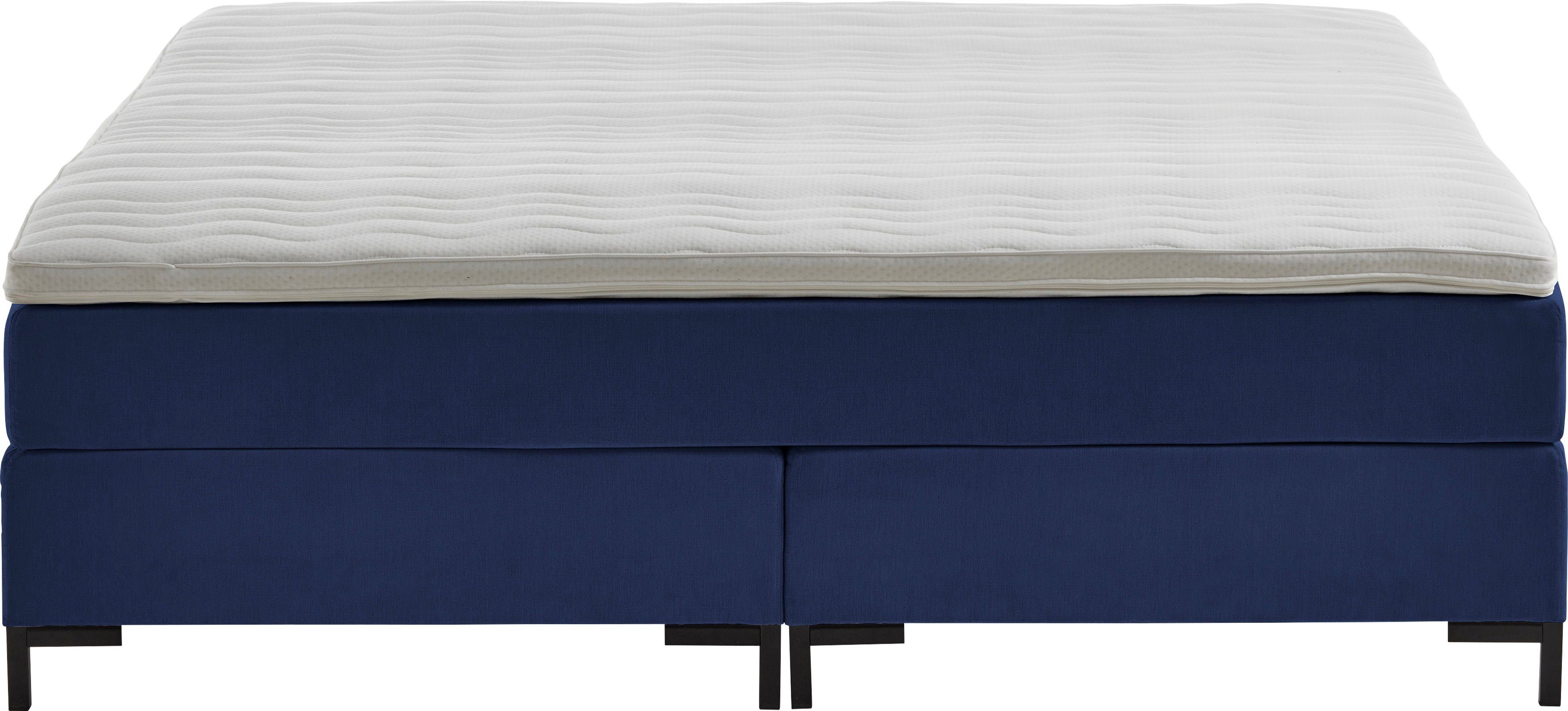 ATLANTIC home collection Boxspringbett Romy, ohne Kopfteil, frei im Raum stellbar