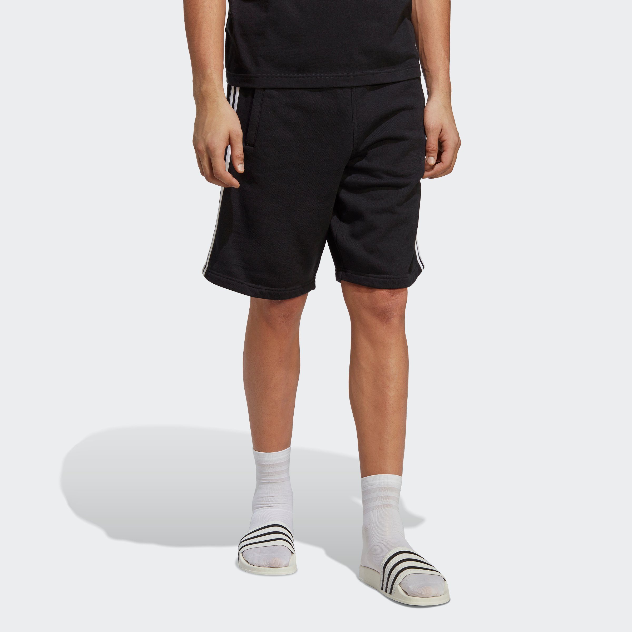 adidas Originals Shorts ADICOLOR CLASSICS 3-STREIFEN SWEAT (1-tlg) Black
