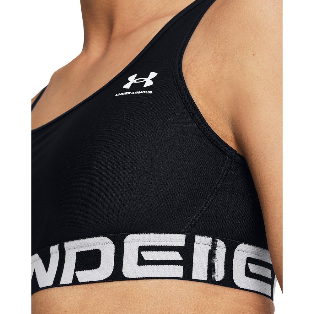 Under Armour® Sport-BH UA HG MID BRANDED mit bequemem Halt, aus Polyester und Elasthan