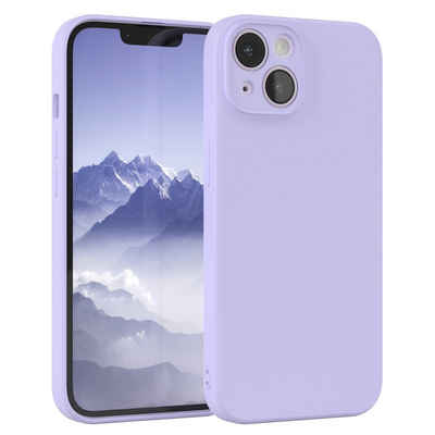 EAZY CASE Handyhülle TPU Hülle für Apple iPhone 14 6,1 Zoll, Silikonhülle stoßfest Smart Slimcover tpu case Violett / Lila Lavendel