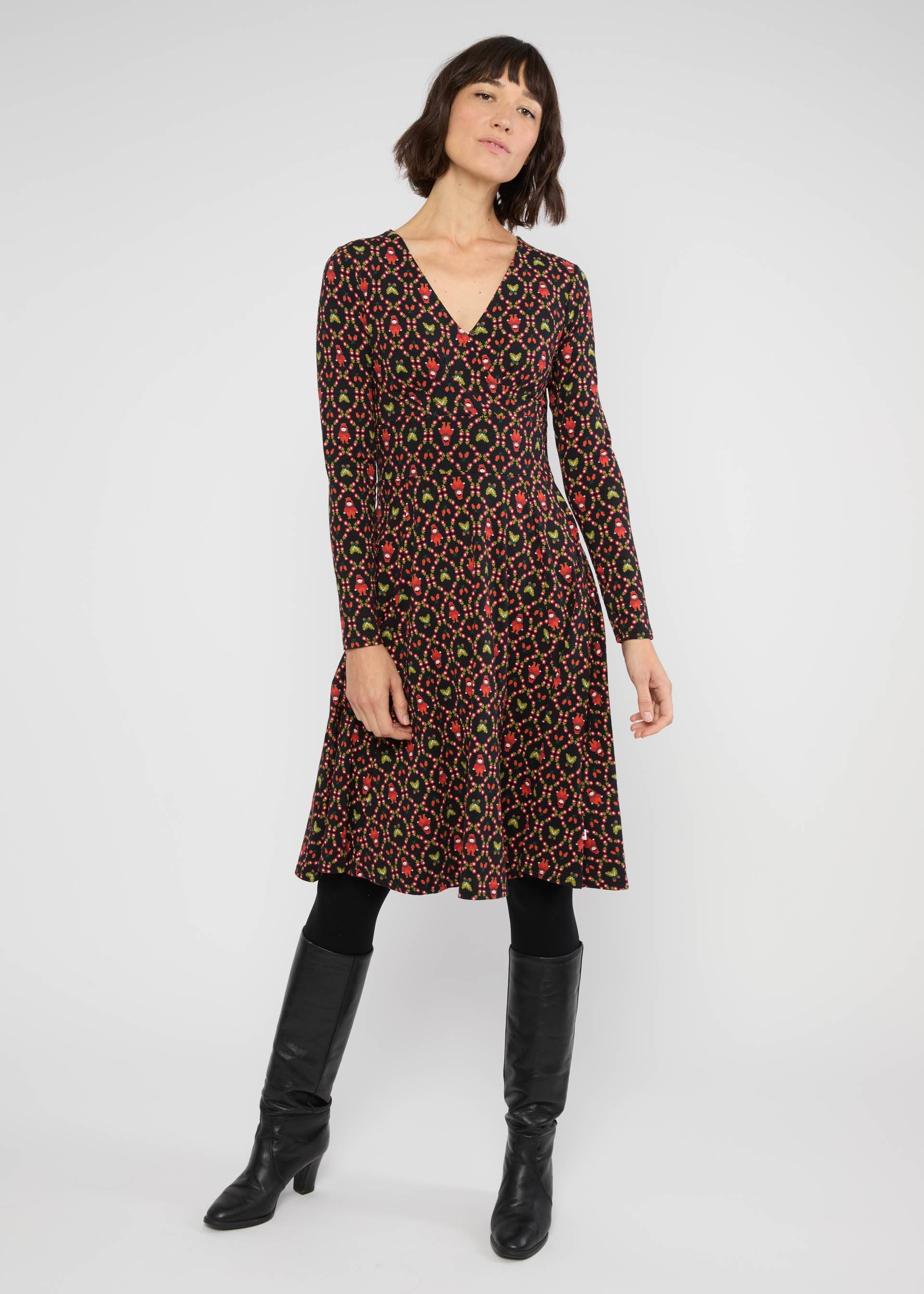 Blutsgeschwister Midikleid Shalala Tralala – feminines Jerseykleid aus Baum günstig online kaufen