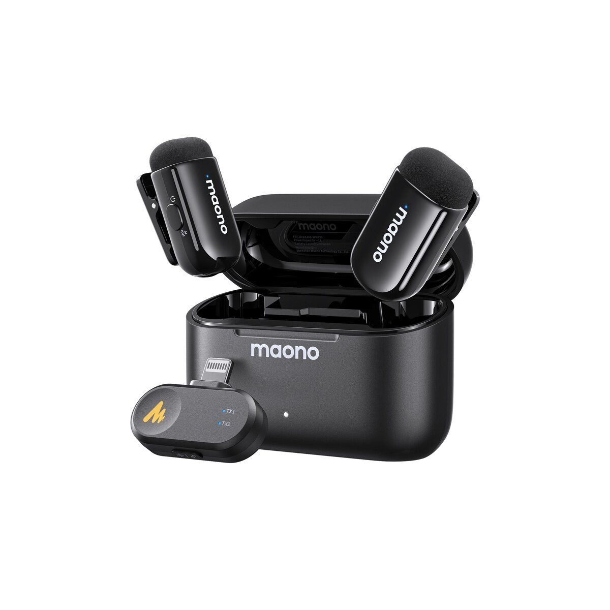 Maono Mikrofon Maono WM622 PB2 drahtloses Mikrofon Set (1-tlg)