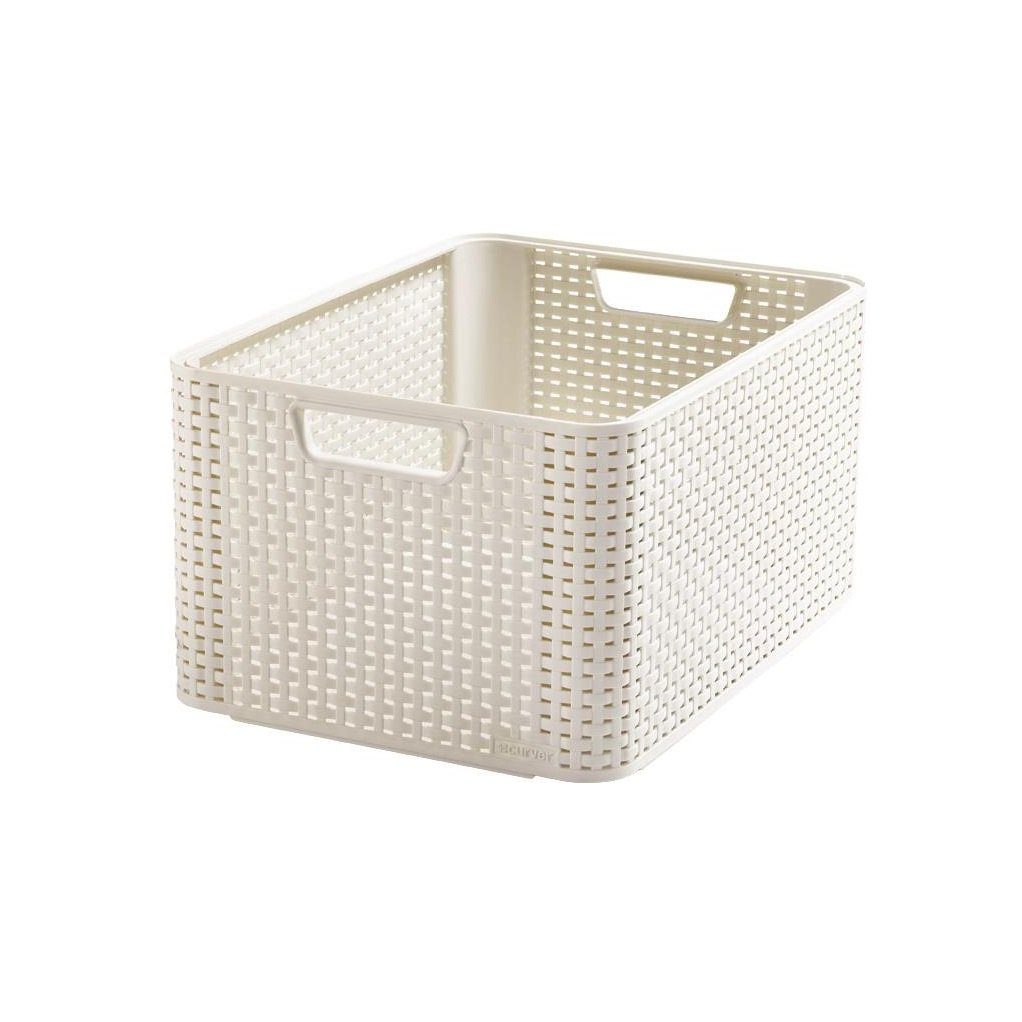 Curver Aufbewahrungskorb, Praktischer Ablagekorb Große L günstig online kaufen