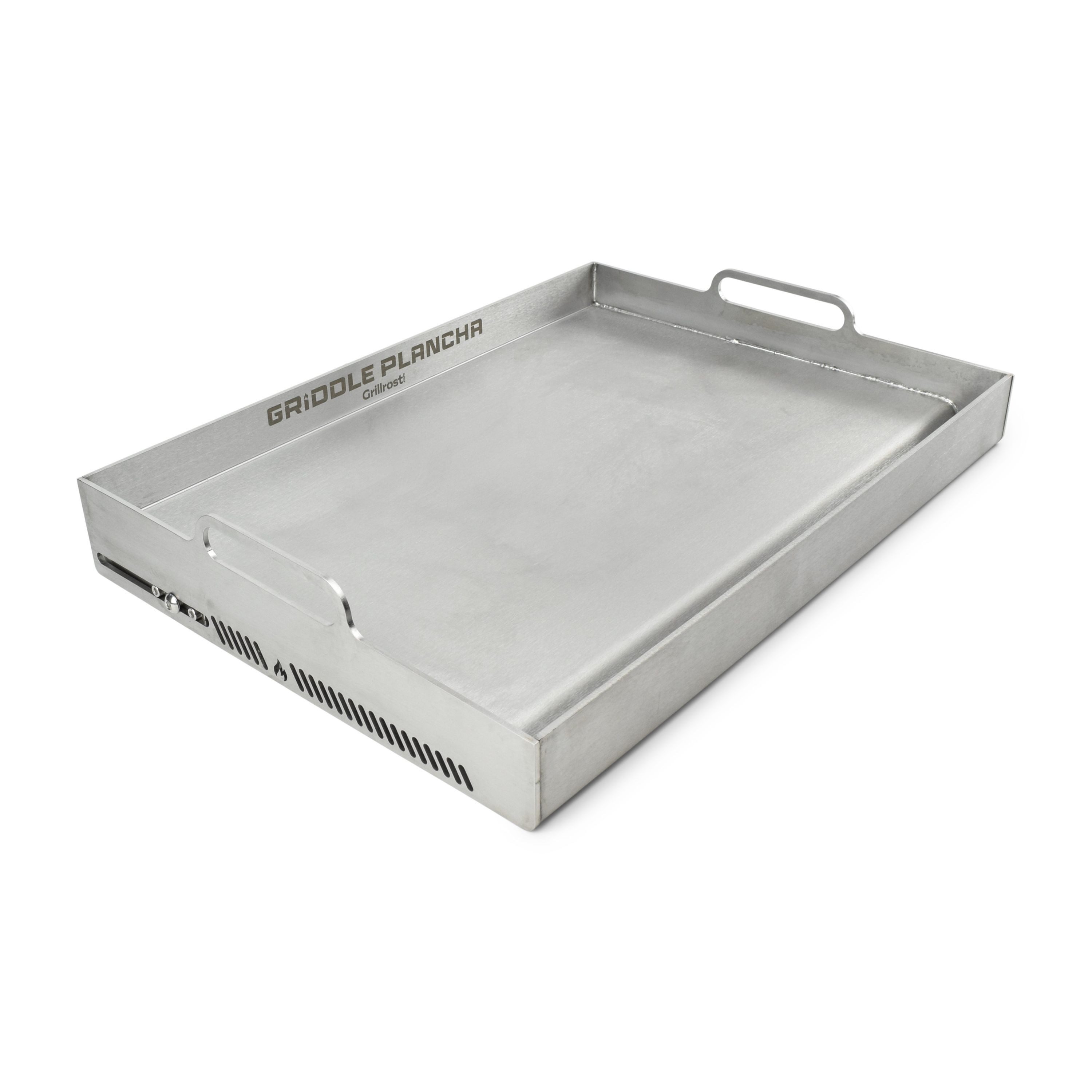 Grillrost.com BBQ Grillrost BBQ Griddle Plancha XXL - Passend für die meisten Gasgrills, Made in Germany