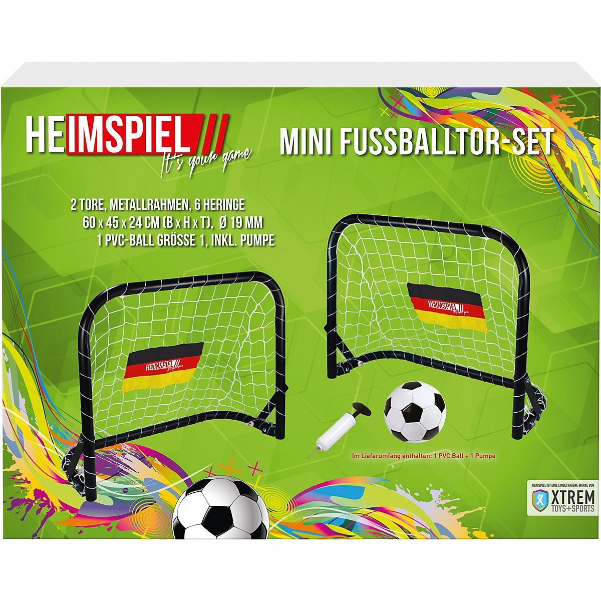 HEIMSPIEL Fußballtor »Deutschland Mini Fußballtor-Set« online kaufen | OTTO