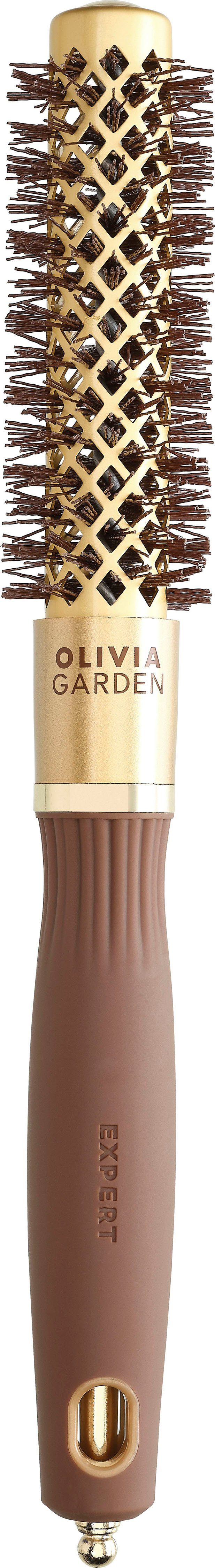 OLIVIA GARDEN Rundbürste EXPERT BLOWOUT SHINE Wavy Bristles Gold&Brown