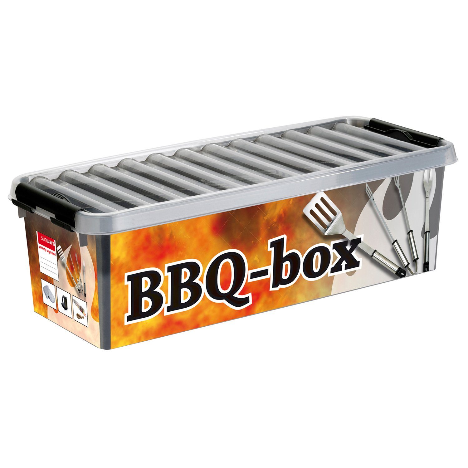 Sunware Aufbewahrungsbox BBQ Box 9,5 Liter - Aufbewahrungsbox Sortimentskiste
