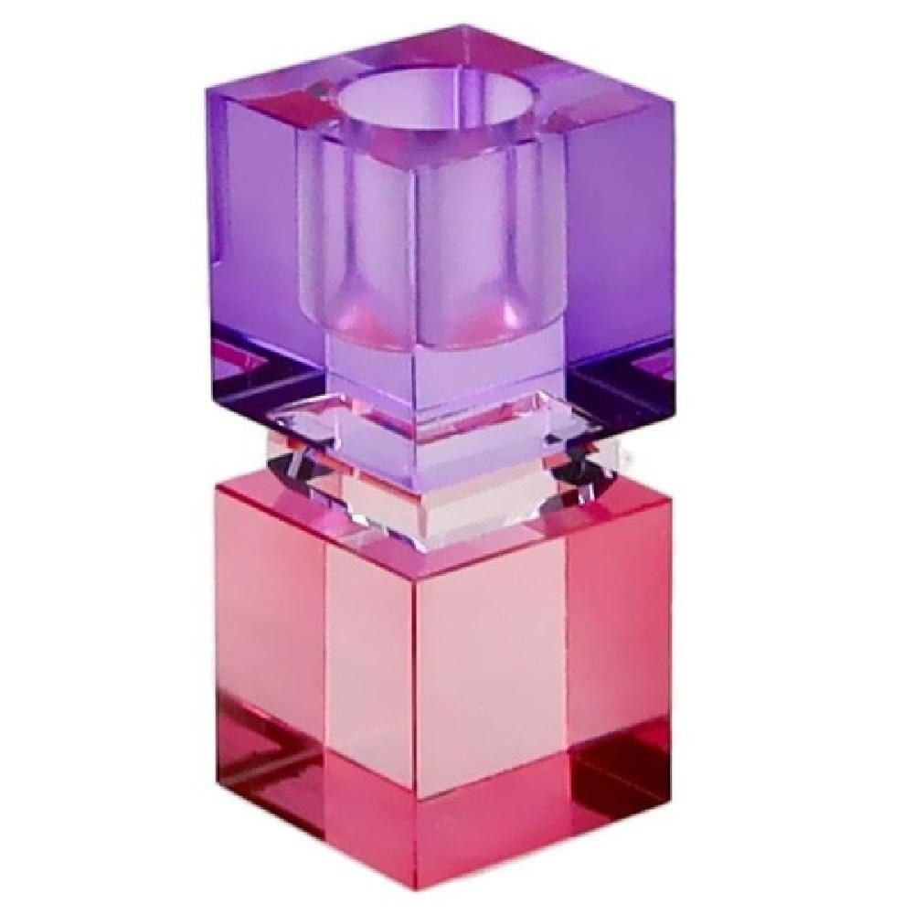 Giftcompany Kerzenhalter Kerzenleuchter Sari Eckig Rosa günstig online kaufen