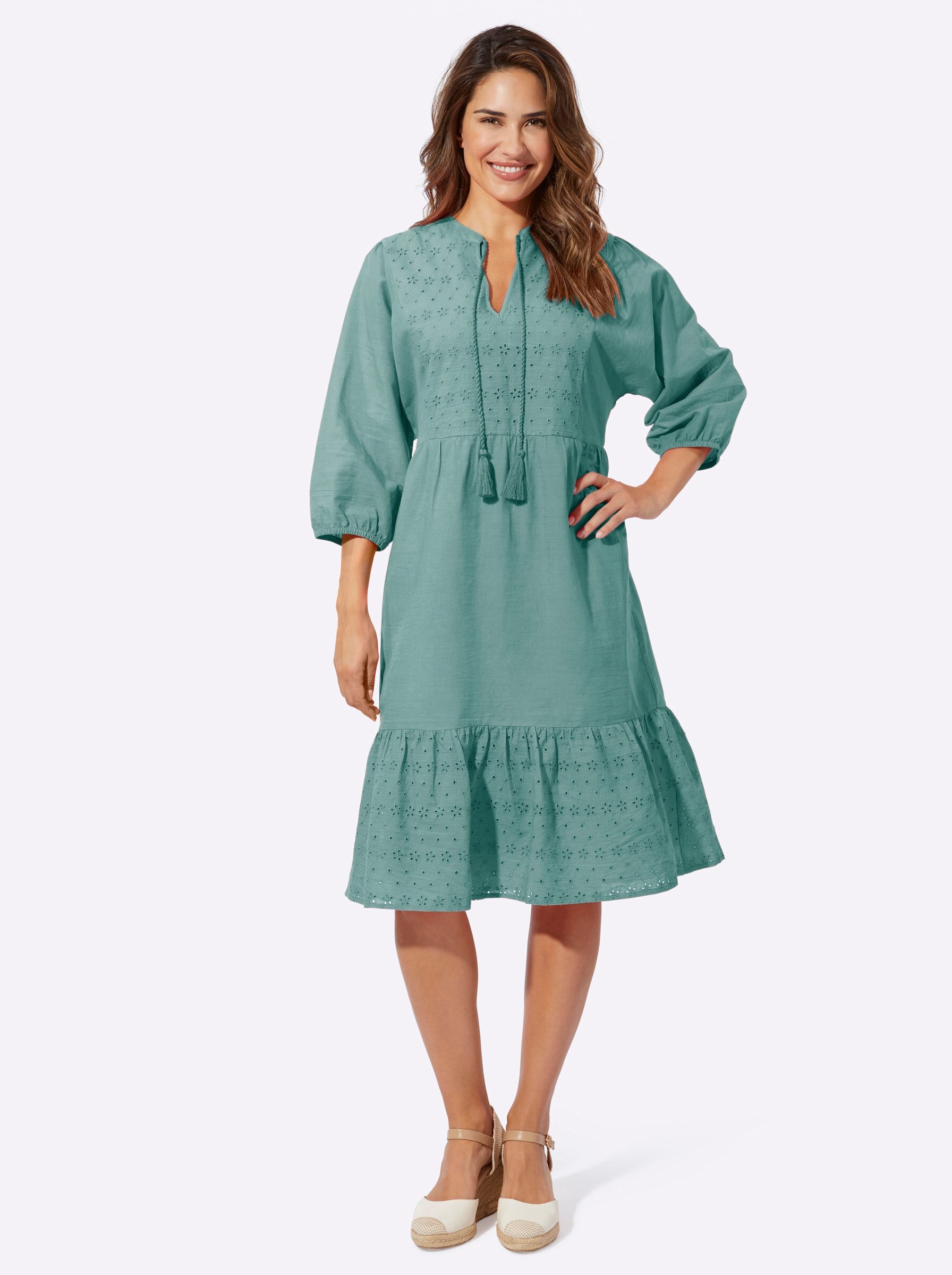 Sieh an! Etuikleid Baumwollkleid . günstig online kaufen