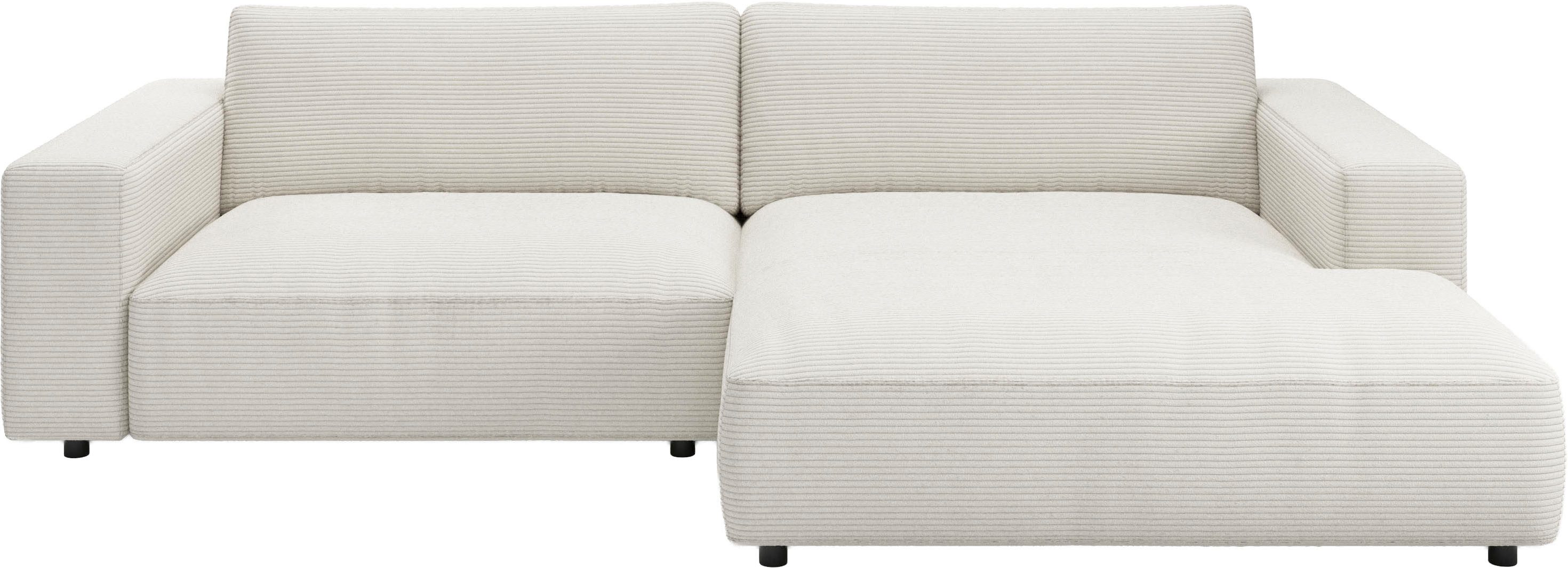 Musterring Ecksofa MR LUCIA, Charakterstarker Lounge-Komfort von Musterring, XXL-Longchair, erstklassige Kammerkissen & zeitloser Look