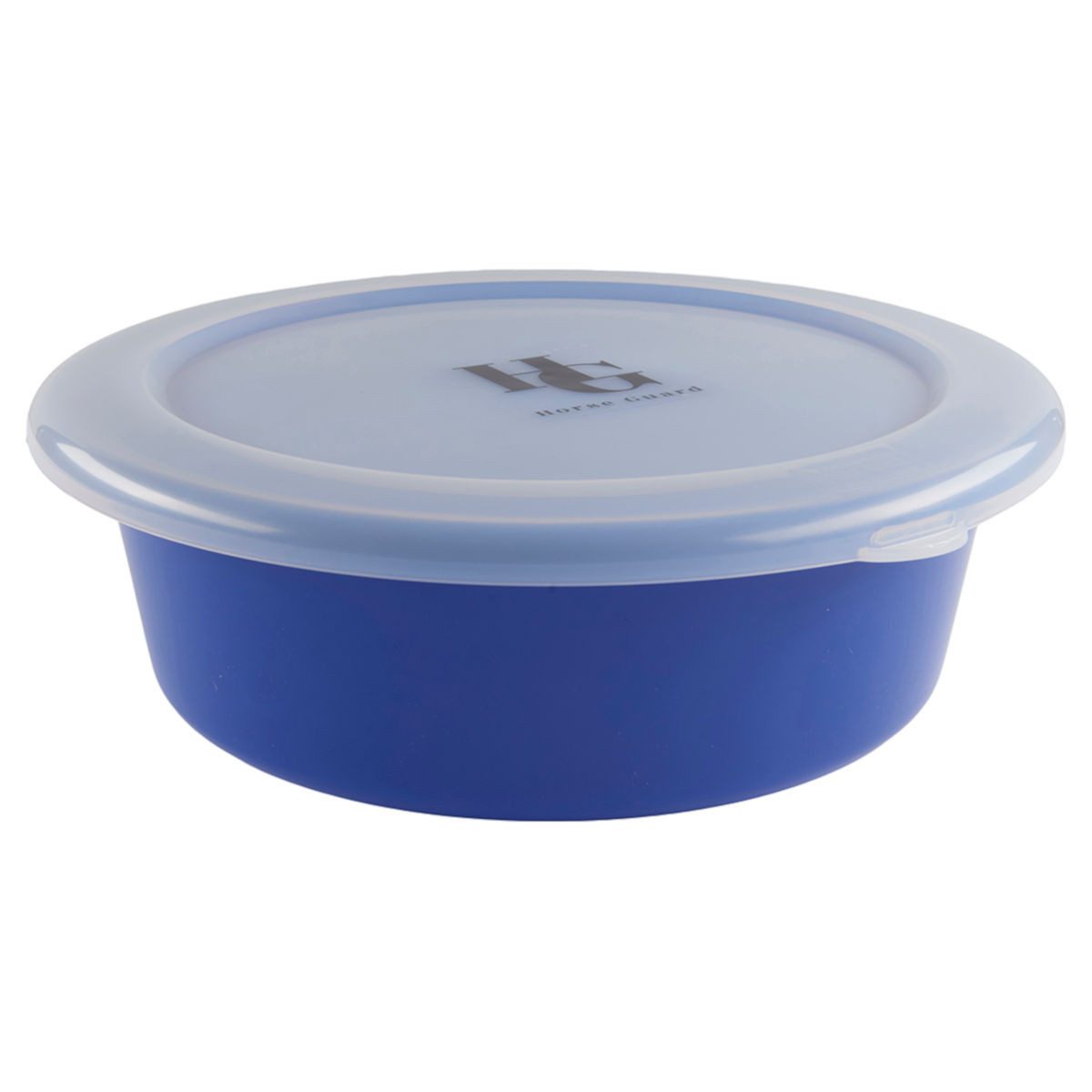 Horse Guard Кормовой контейнер Futtereimer mit Deckel, blau 6 Liter