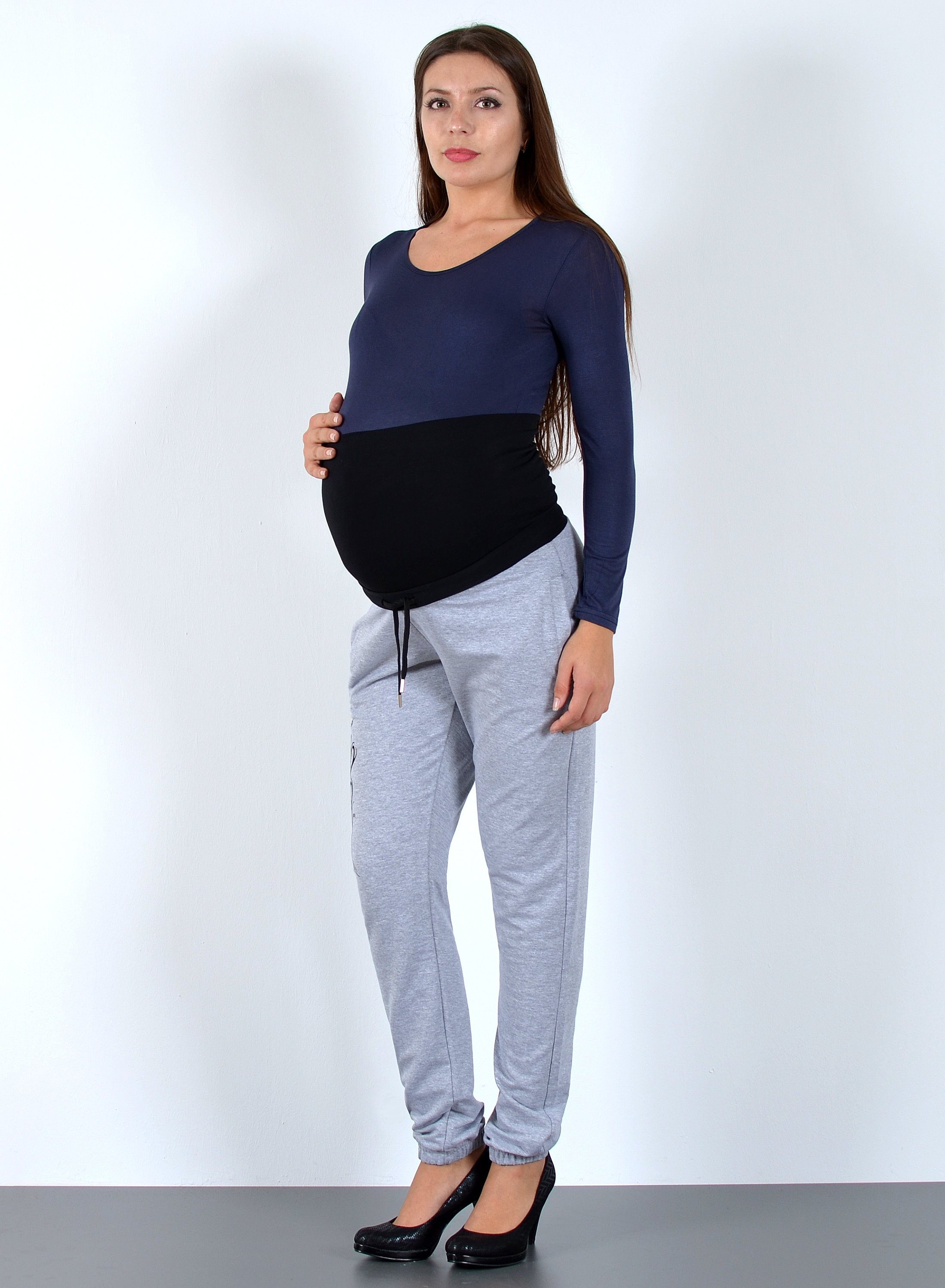 Stretch-Umstandshose Damen Schwangerschaftshose Umstandshose J480-Umstand