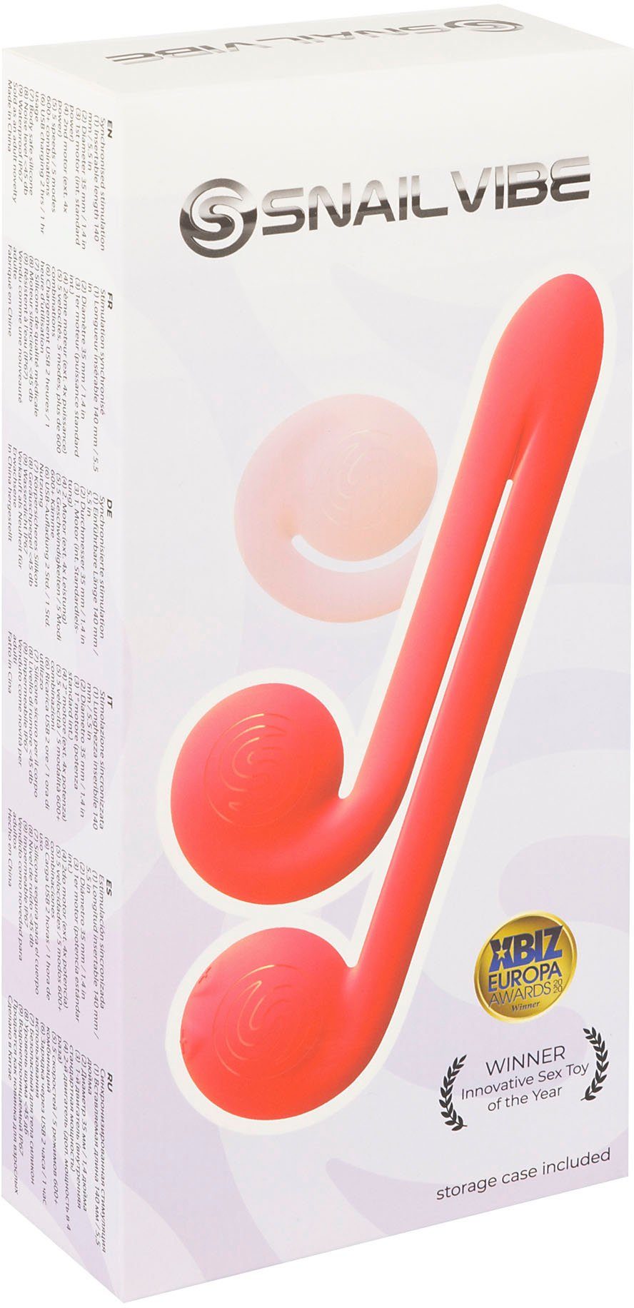 VIBE pink SNAIL Doppel-Vibrator