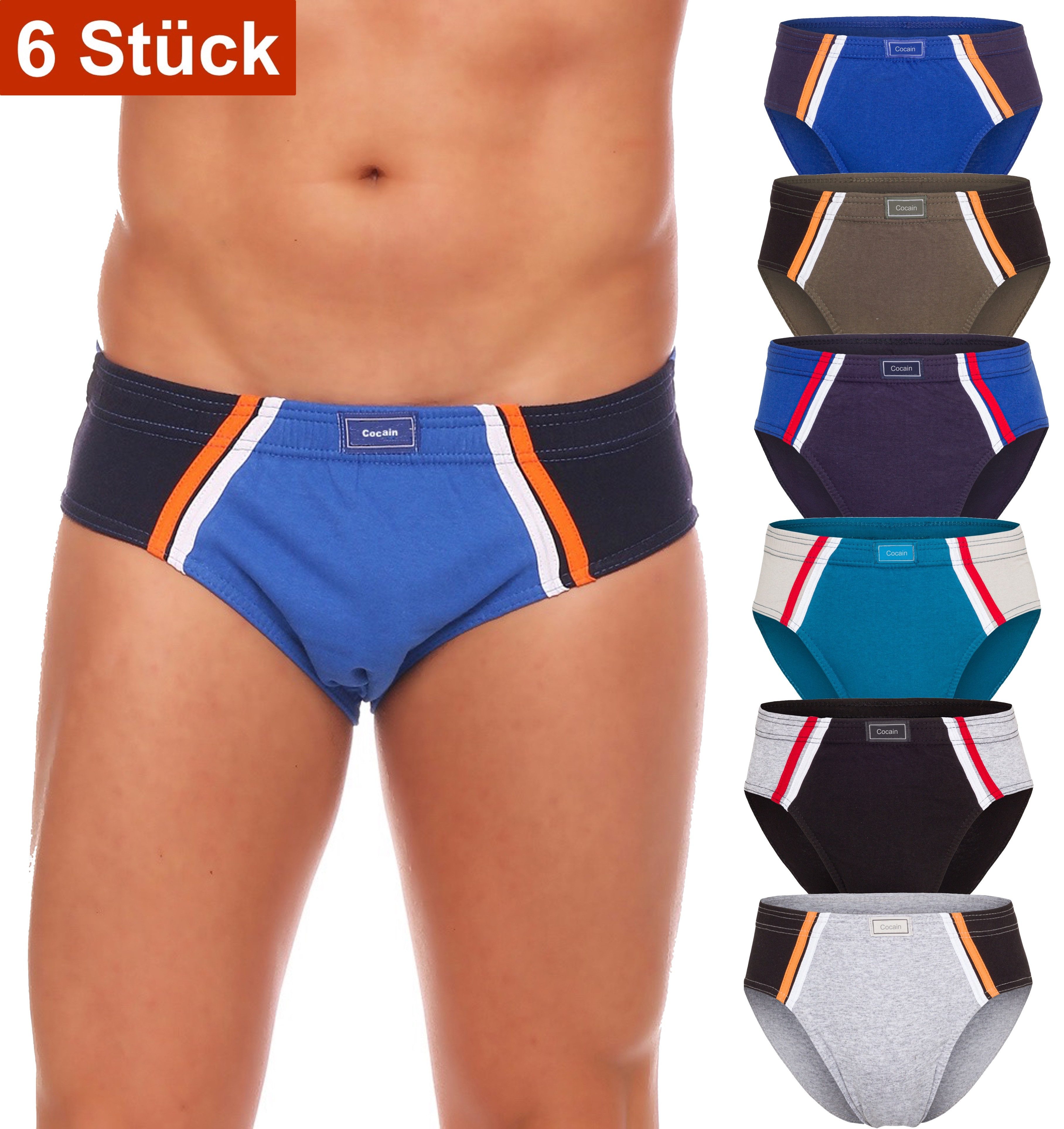 Slip Herren Slips Sportslip ohne Eingriff Herren Unterhosen Schlüpfer 100