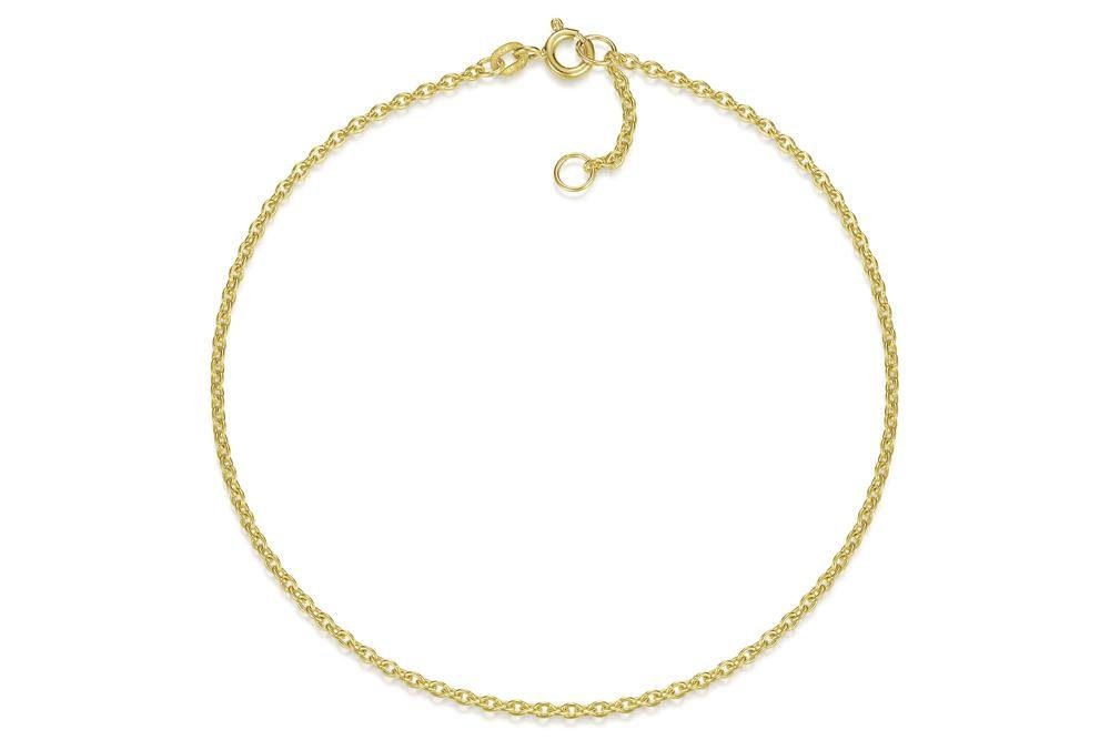 Silberkettenstore Fußkette Fußkette Erbse 1,9mm - echt 333 Gold, Länge wähl günstig online kaufen