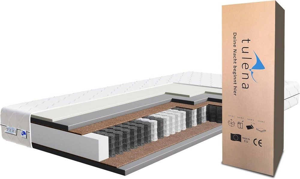 Taschenfederkernmatratze orthopädische 7-Zonen, zwei unterschiedlich feste günstig online kaufen