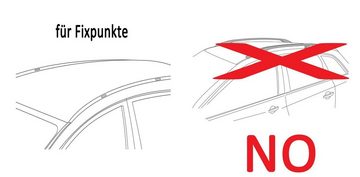 VDP Dachträger, 4x Fahrradträger SAGITTAR + Dachträger Menabo Tema Stahl kompatibel mit Mercedes CLA Shooting Brake (X117 Kombi 5 Türer) ab 2015