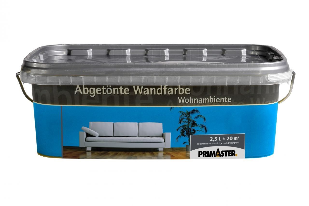 Thumbnail - Primaster Wandfarbe Primaster Wandfarbe Wohnambiente 2,5 L nachtblau
