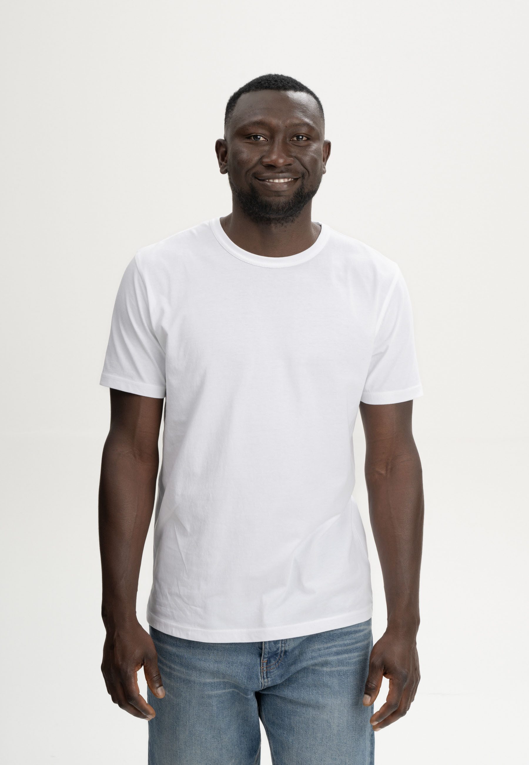 MELA Kurzarmshirt T-Shirt Style IZAAN Eingefasster Kragen