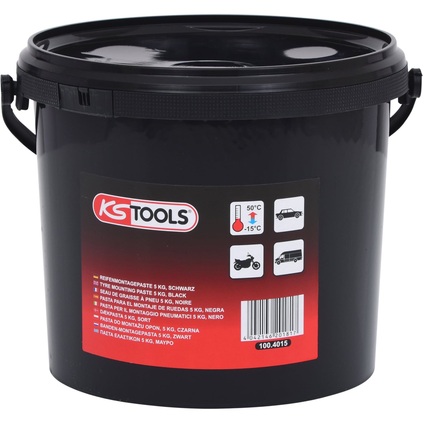 KS Tools Drehmomentschlüssel KS TOOLS Reifenmontagepaste 5 kg schwarz - 100.4015