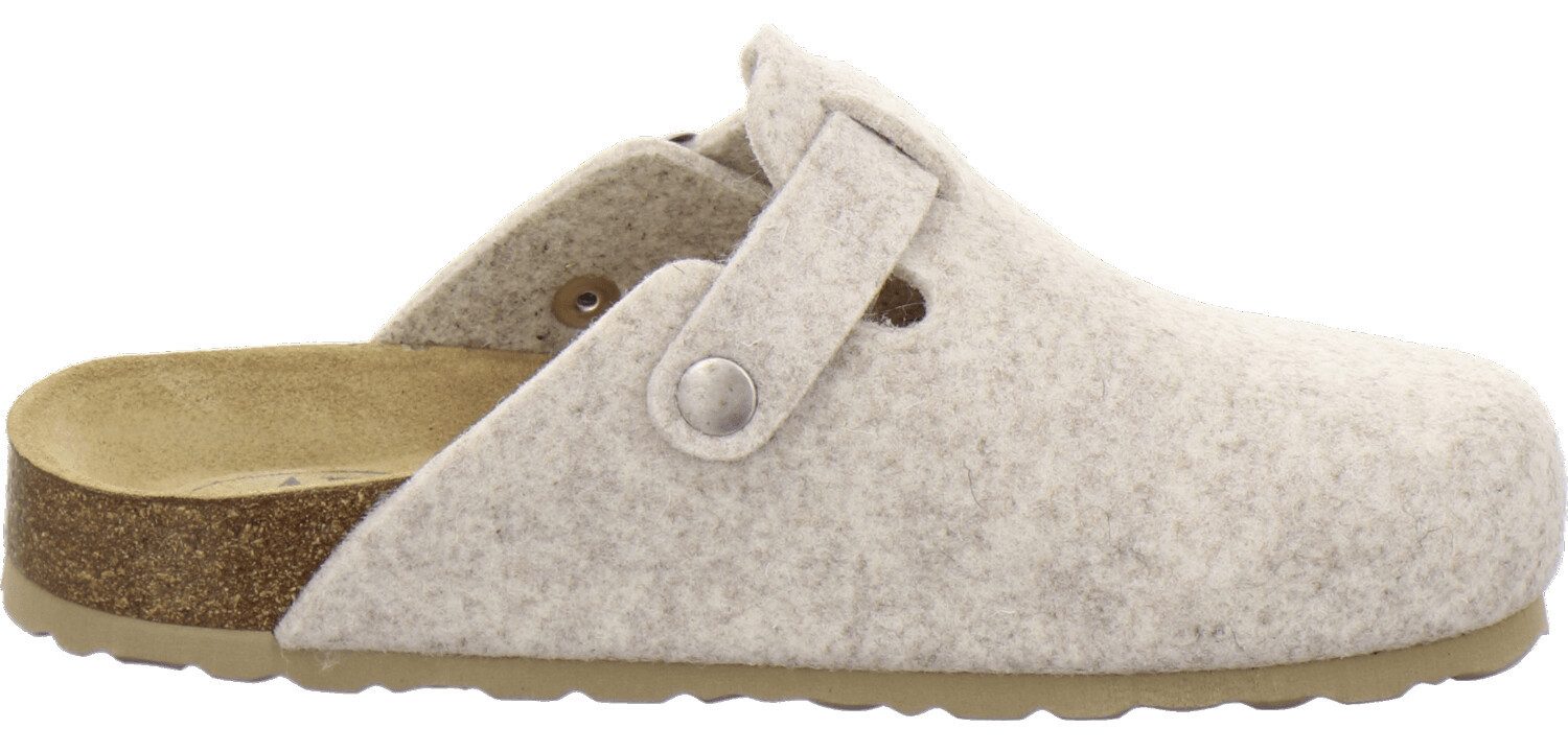 AFS-Schuhe 2690011 Clogs Pantolette für Damen aus Filz mit Fußbett, Made in Germany