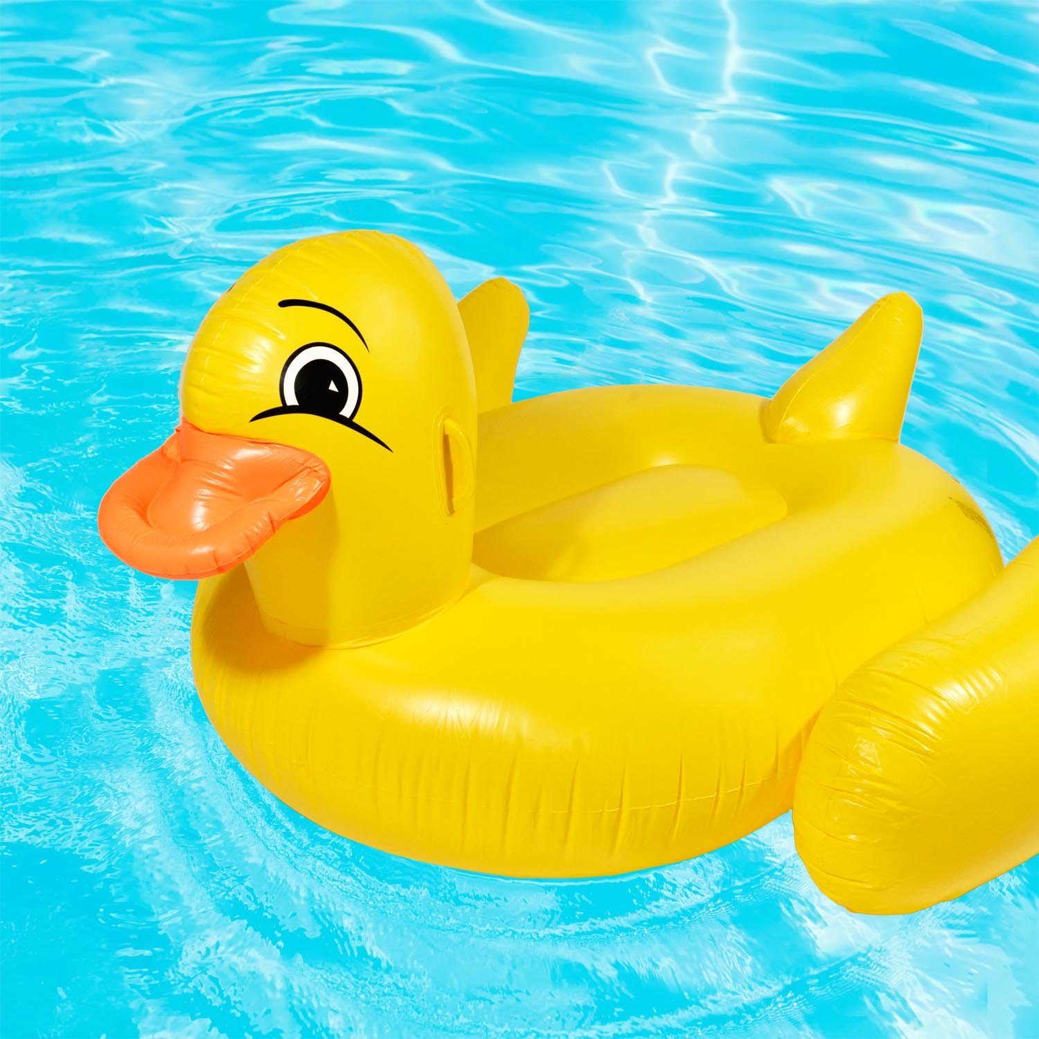 Goods+Gadgets Luftmatratze »Aufblasbare Badeente«, (Luftmatratze  schwimmende Ente, Badeinsel Schwimminsel), Matratze 190 cm online kaufen |  OTTO