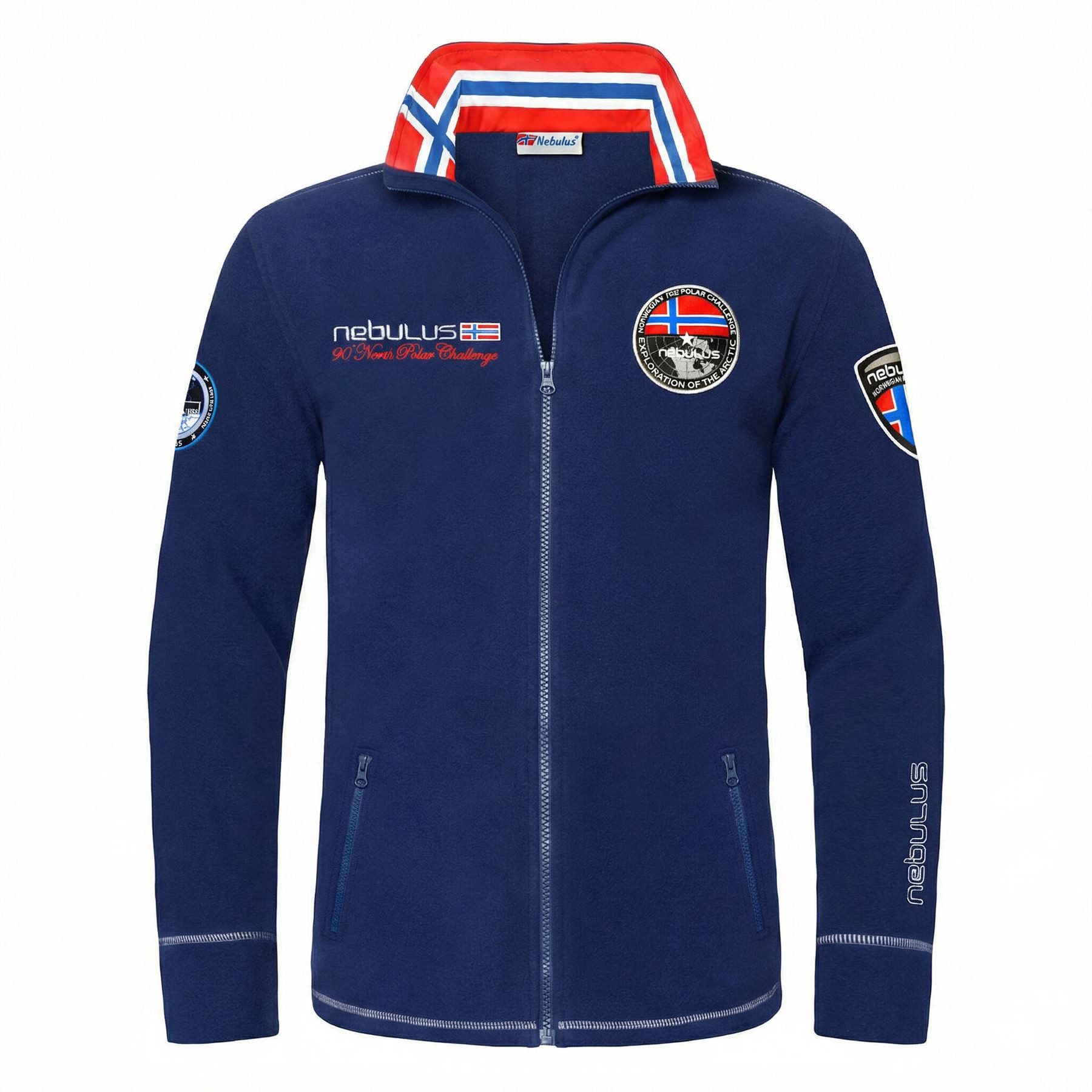 Fleecejacke EXPLORE, P4611 - Herren, navy, M