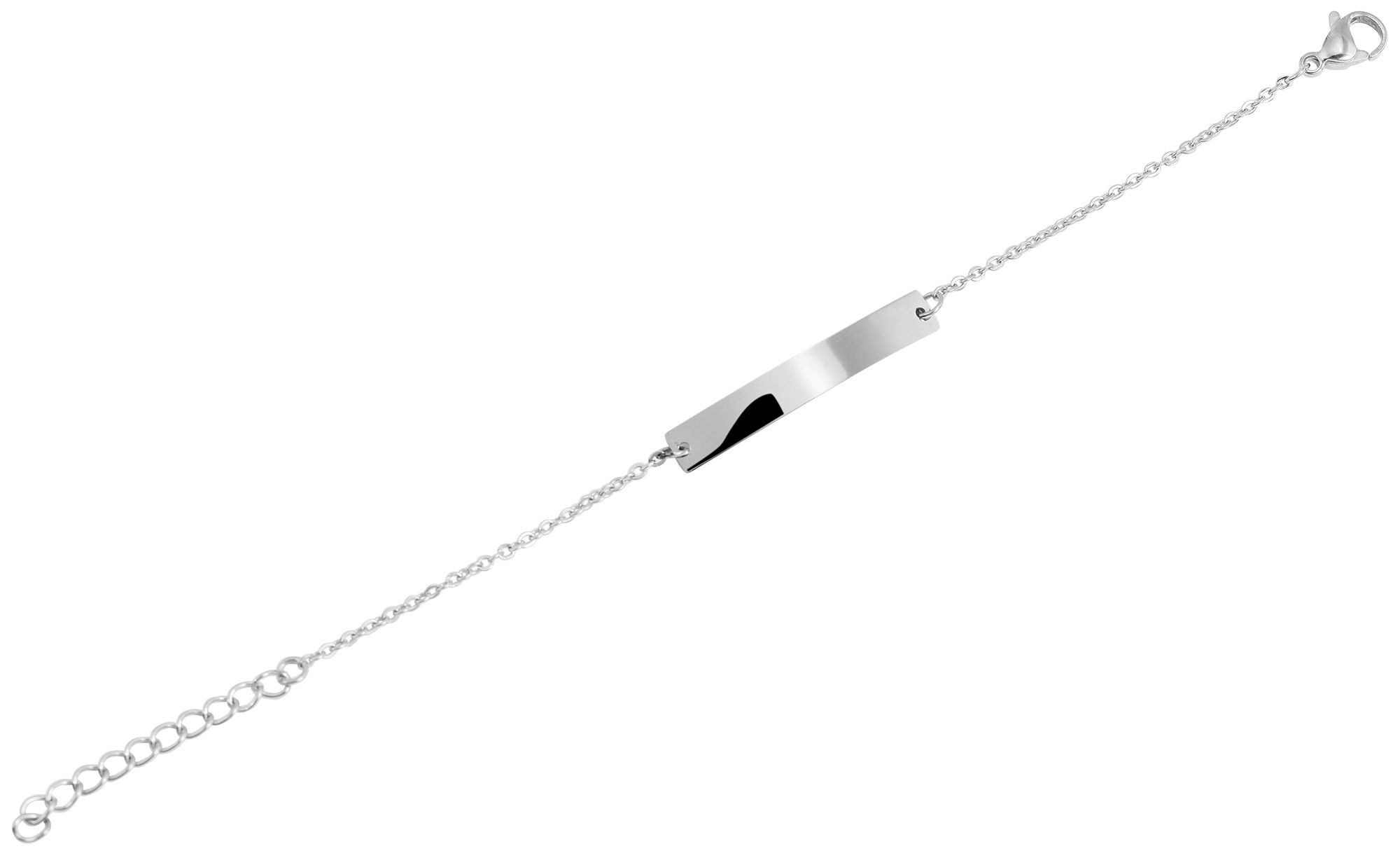 Adelia´s Armband Armband aus Edelstahl 12+3 cm, Ein Geschenk, das Freude macht