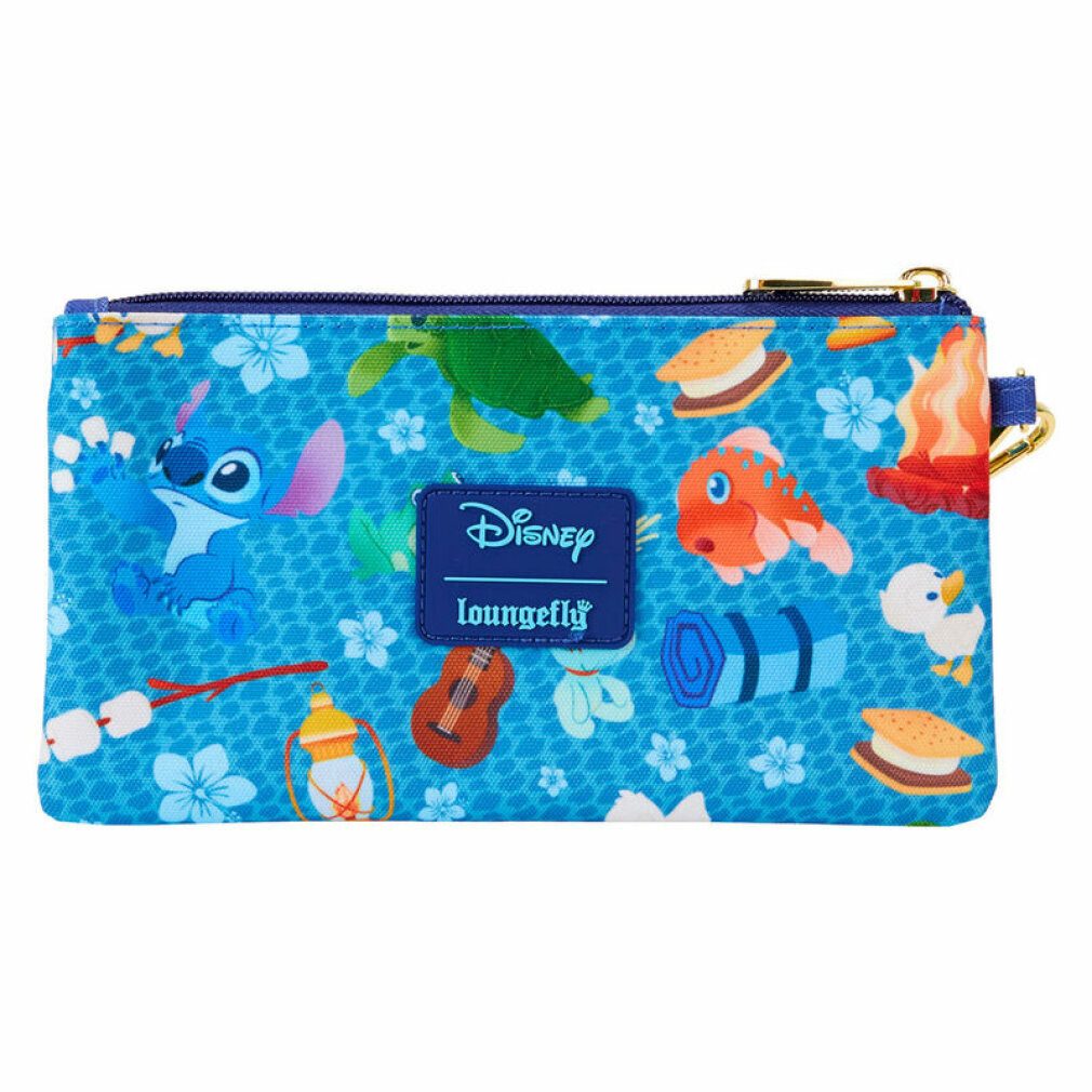 Loungefly Geldbörse Disney Stitch Camping Cuties Reißverschluss Armband Brieftasche